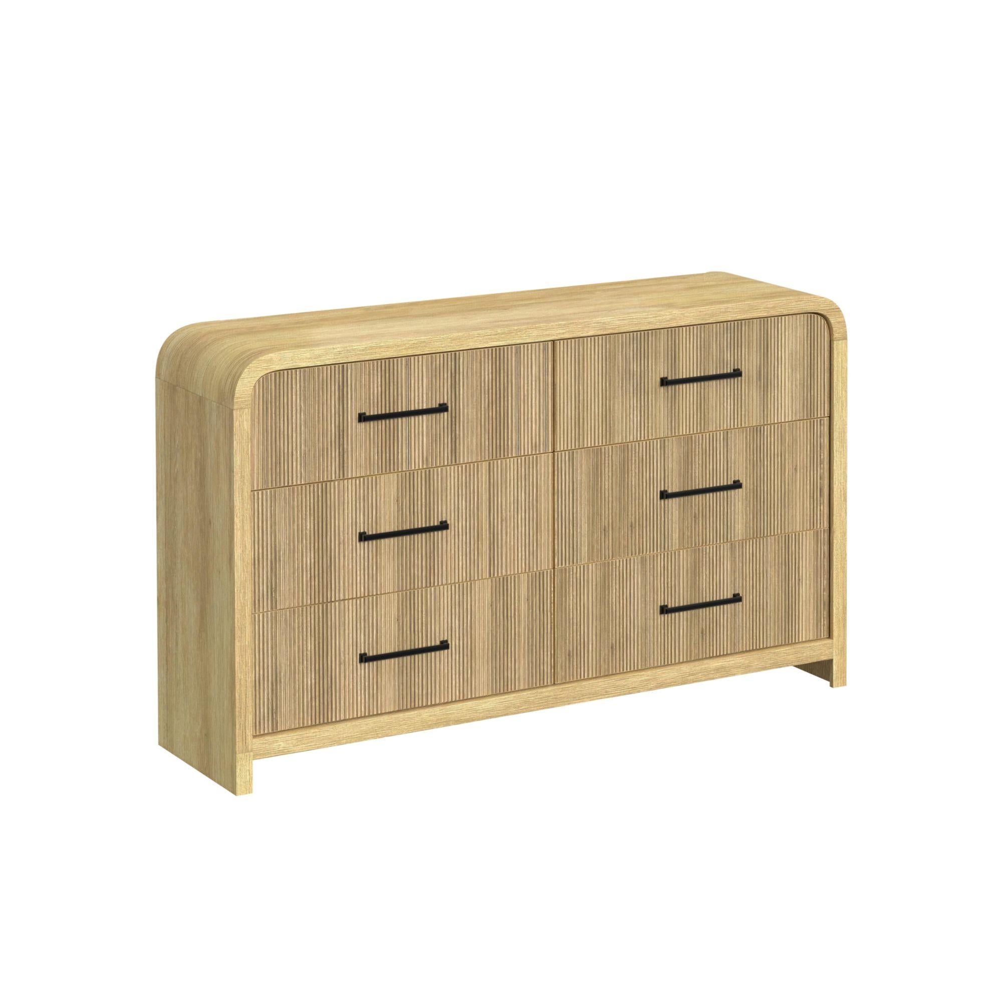  Elements International Ridgemont B-14440-6-DR 6-Drawer Dresser IMAGE 1