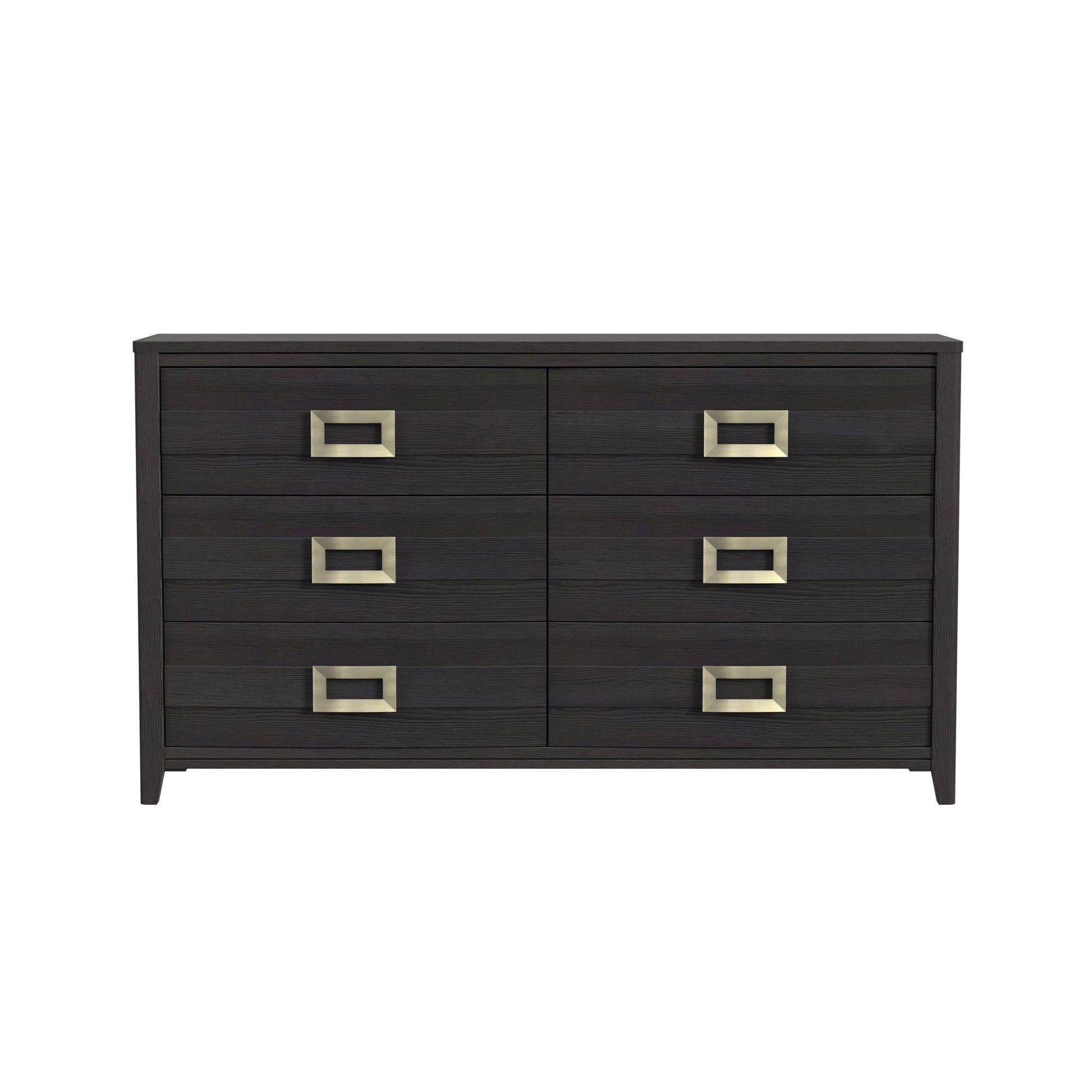  Elements International Tobias B-15990-8-DR 6-Drawer Dresser IMAGE 2