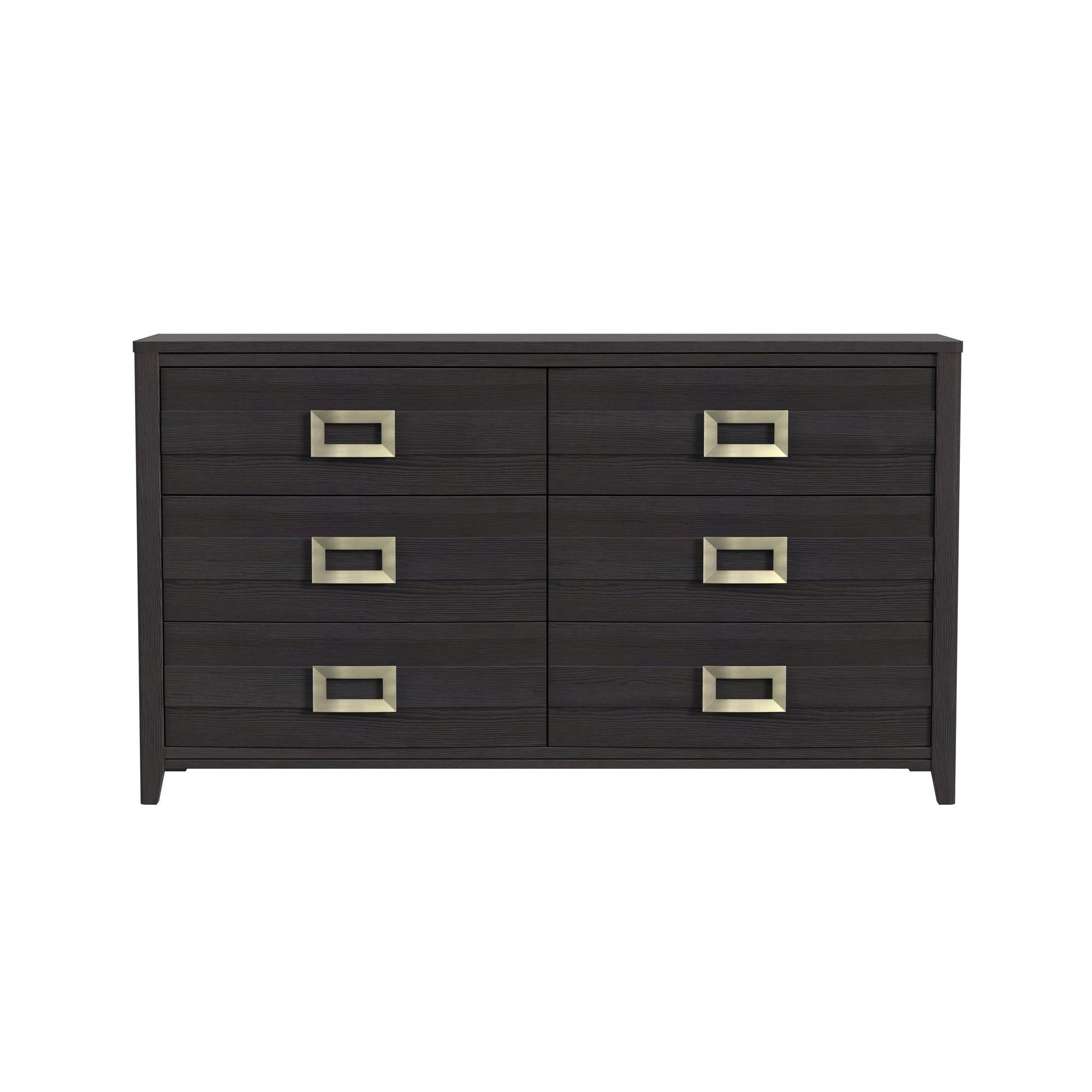  Elements International Tobias B-15990-8-DR 6-Drawer Dresser IMAGE 2
