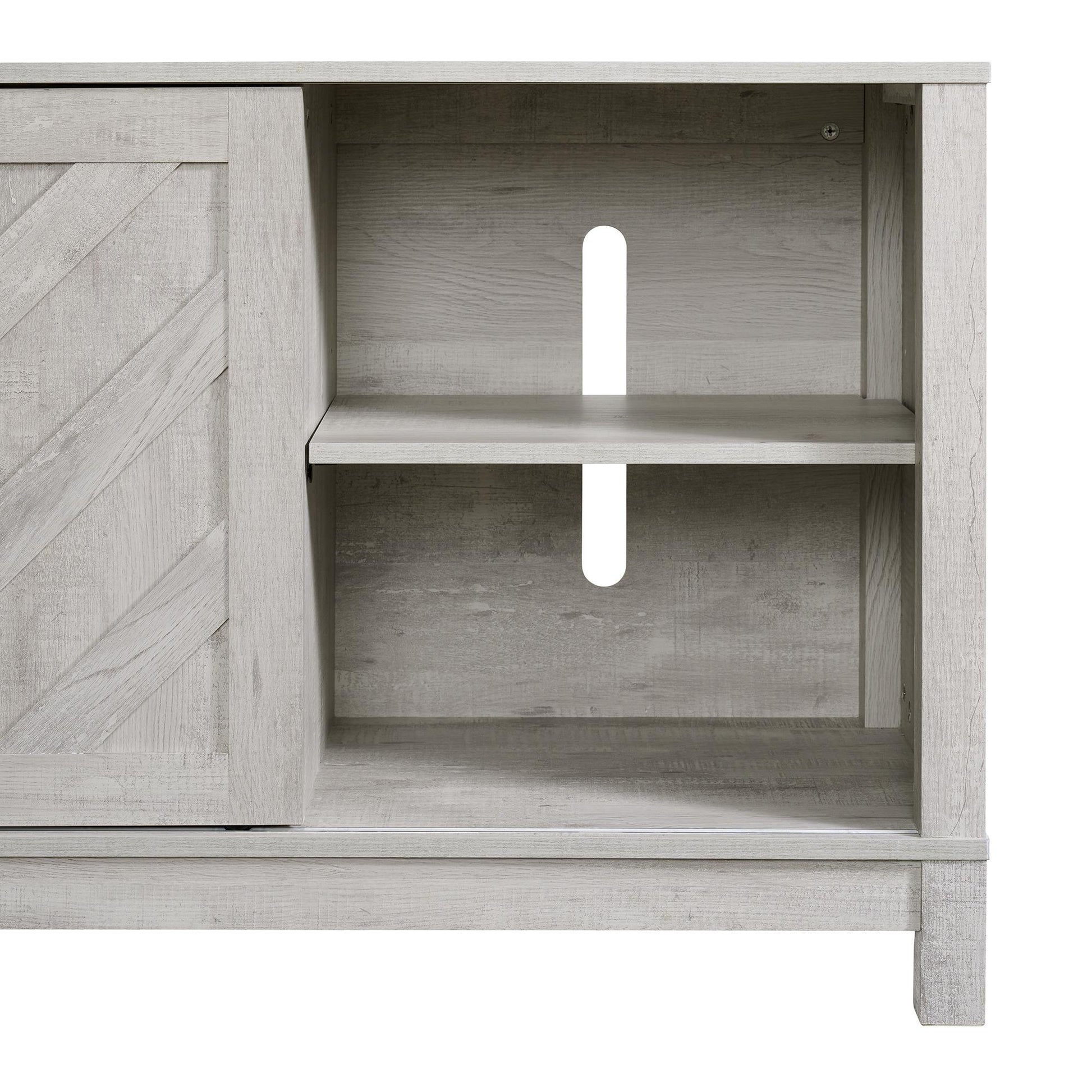  Elements International Eleanor LA-6460-3-TV2 70" Tv Stand IMAGE 6