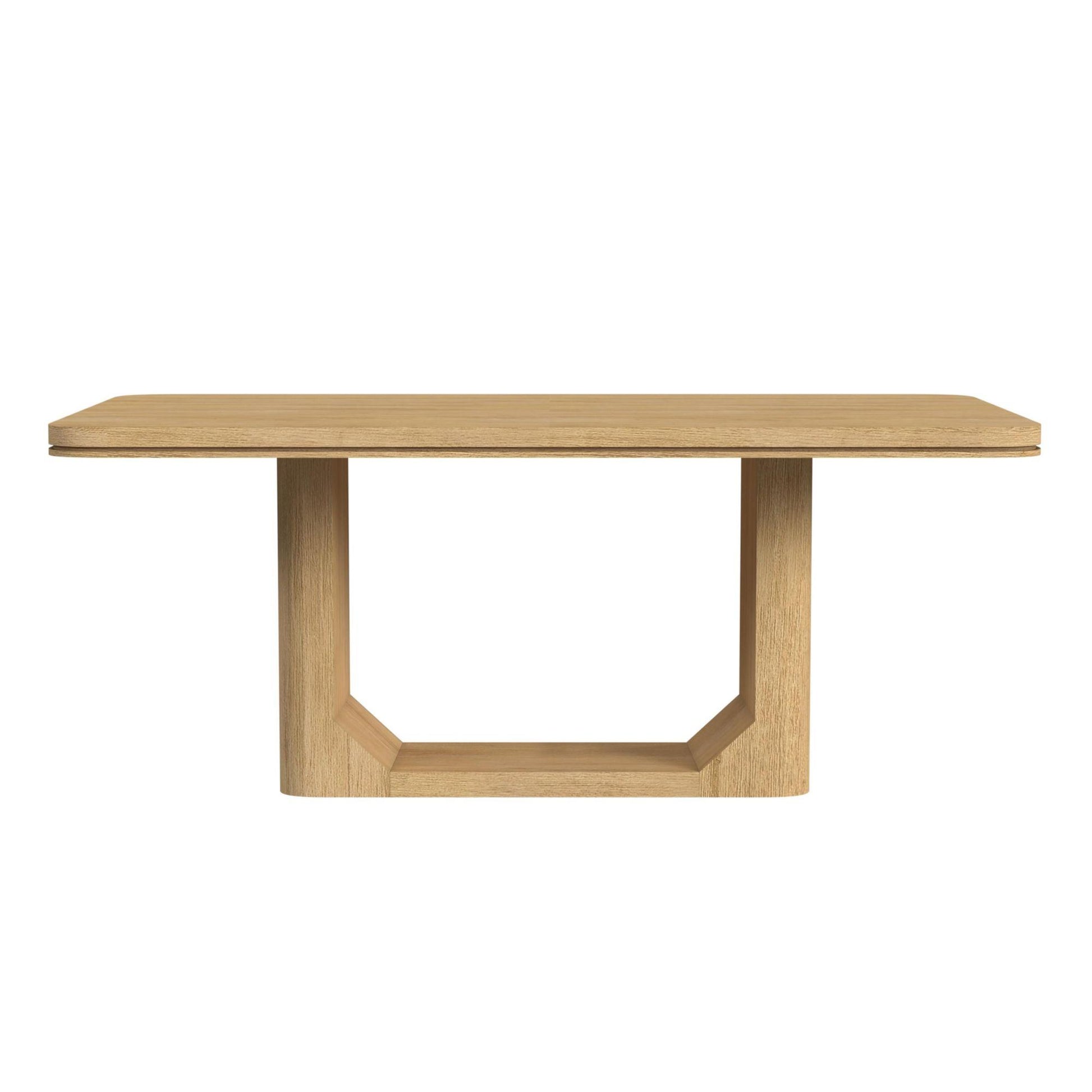  Elements International Rosalie D-16860-6-DT 72" Rectangular Dining Table IMAGE 2