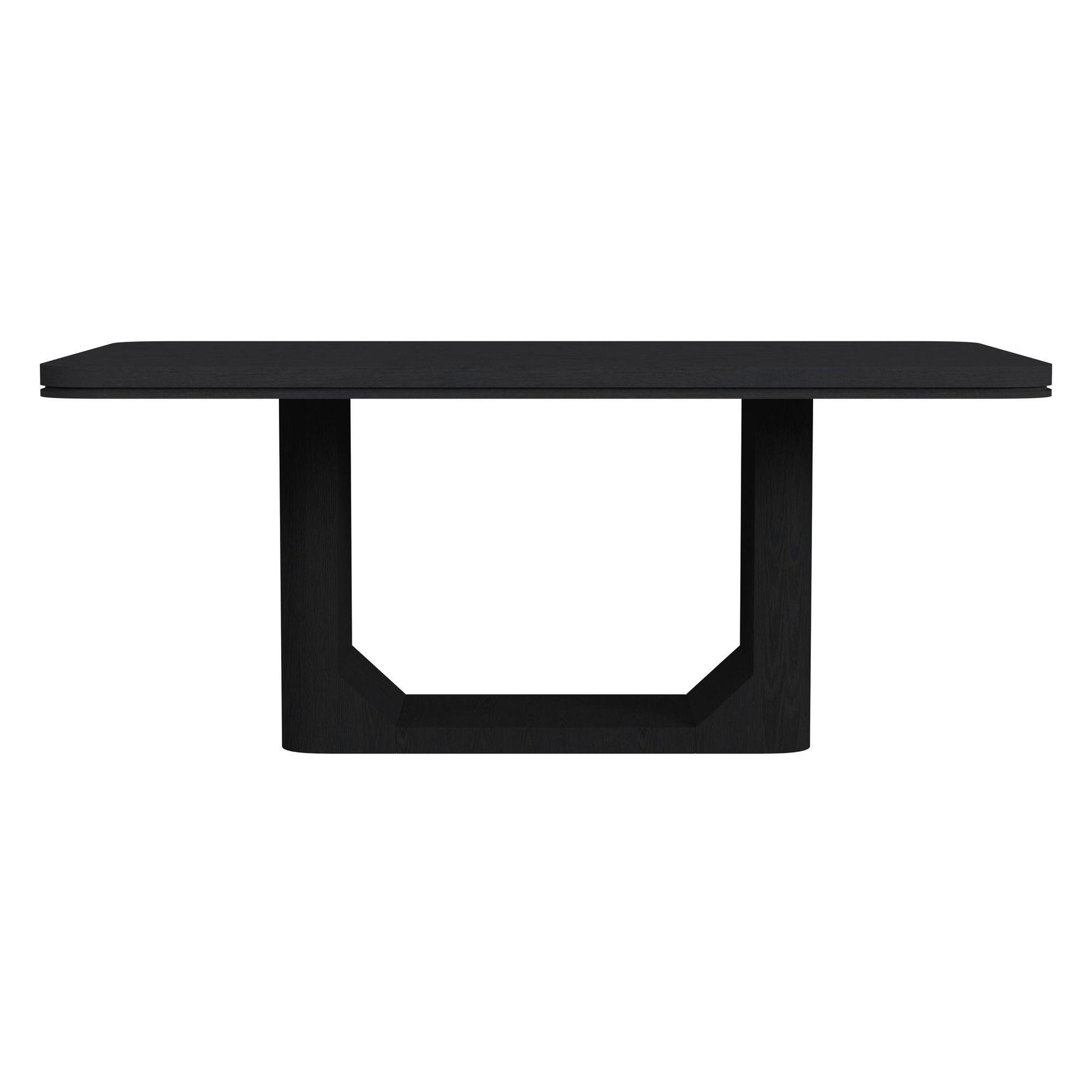  Elements International Rosalie D-16860-8-DT 72" Rectangular Dining Table IMAGE 2