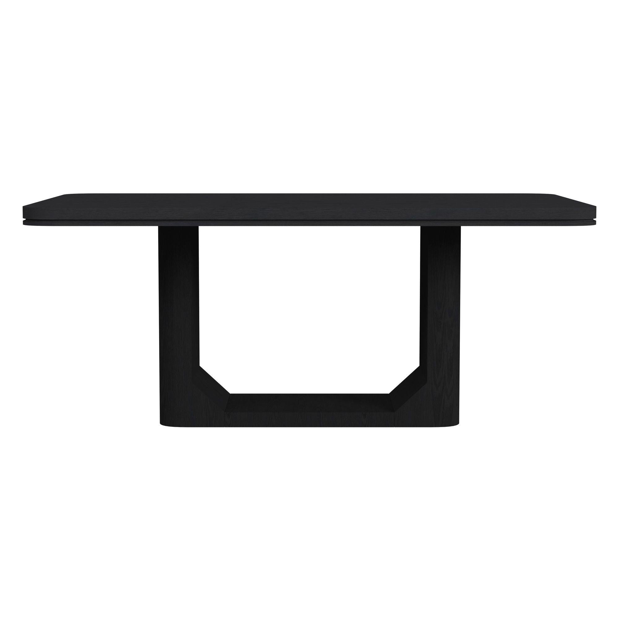  Elements International Rosalie D-16860-8-DT 72" Rectangular Dining Table IMAGE 2