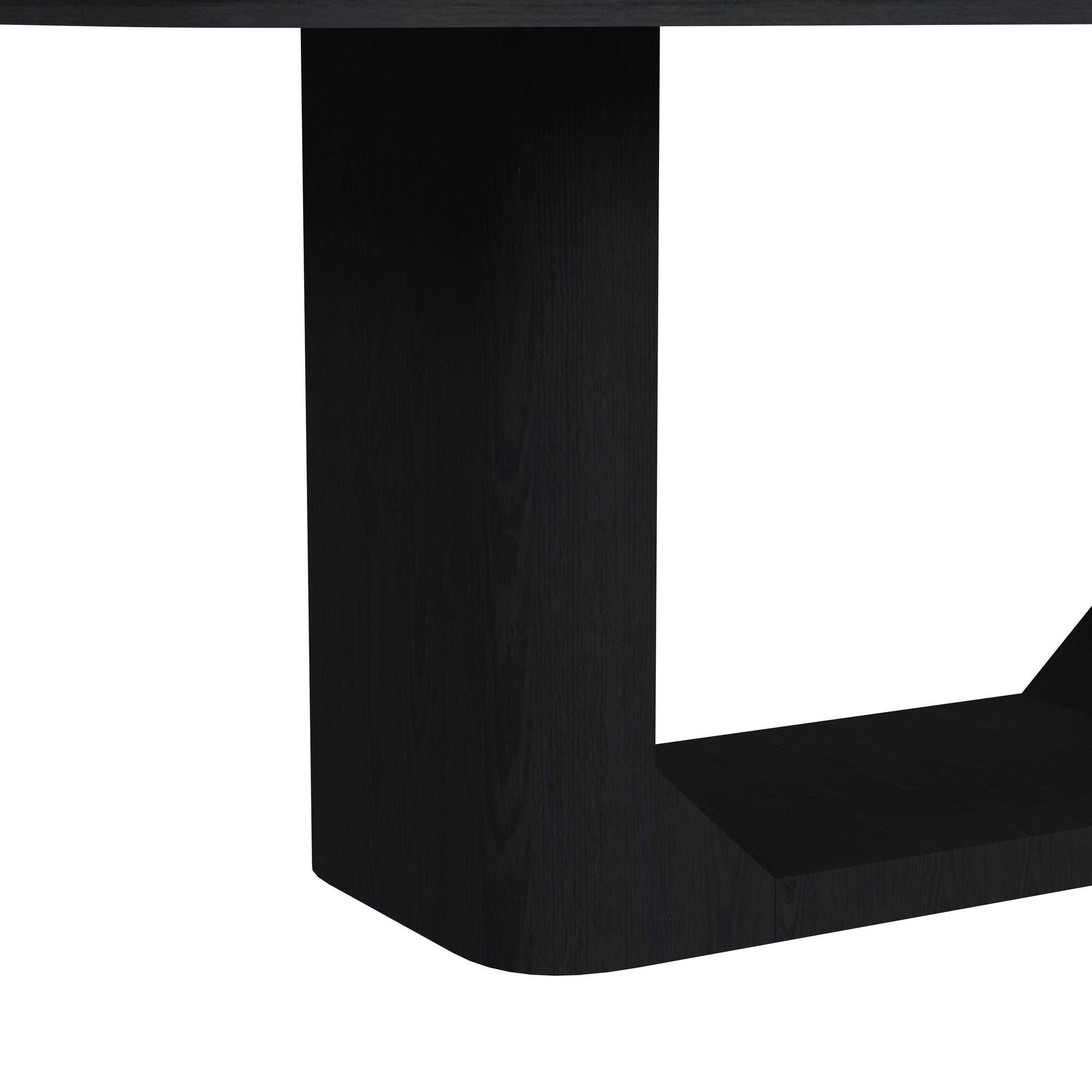  Elements International Rosalie D-16860-8-DT 72" Rectangular Dining Table IMAGE 5