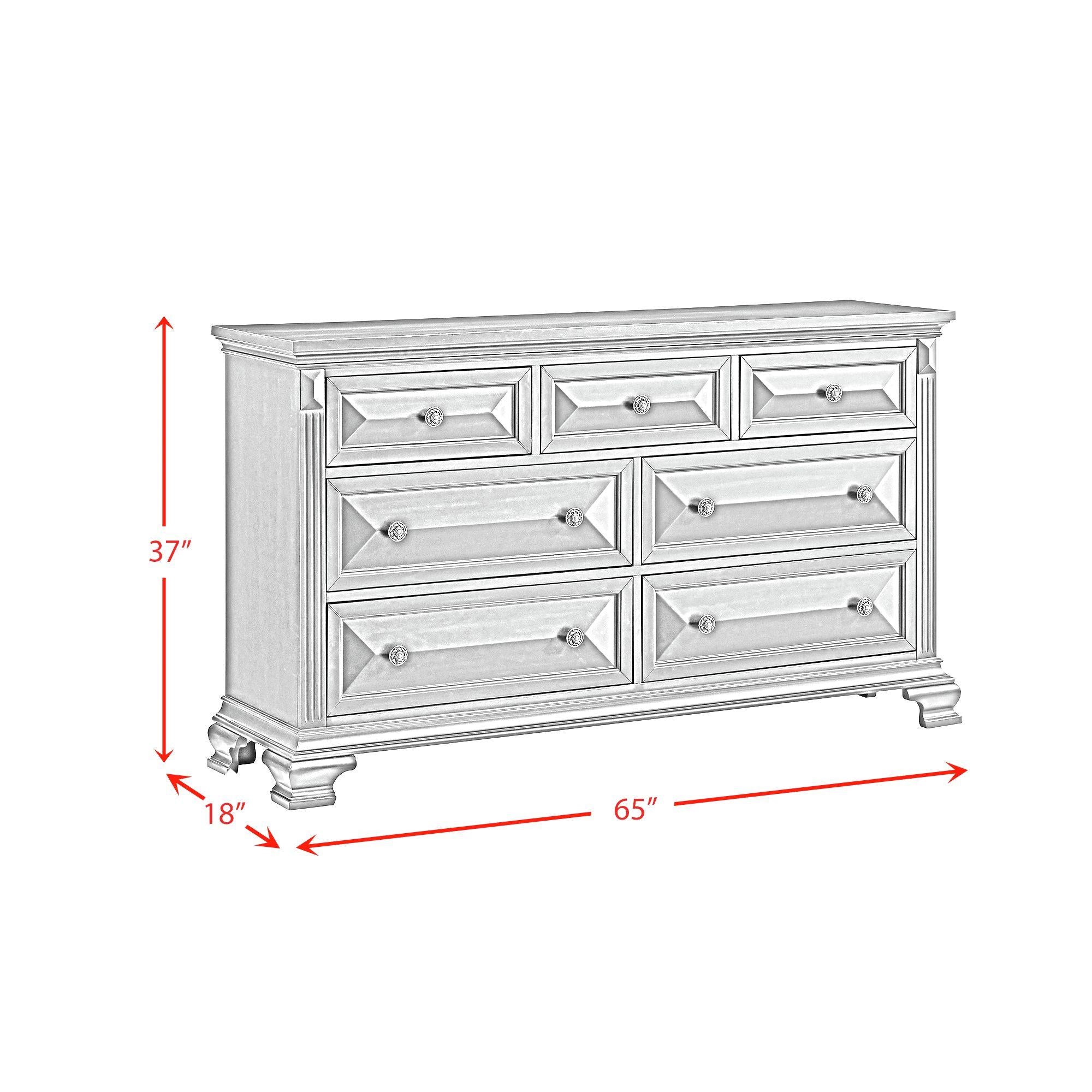  Elements International Bridgestone B-10980-7-DR 7-Drawer Dresser IMAGE 10