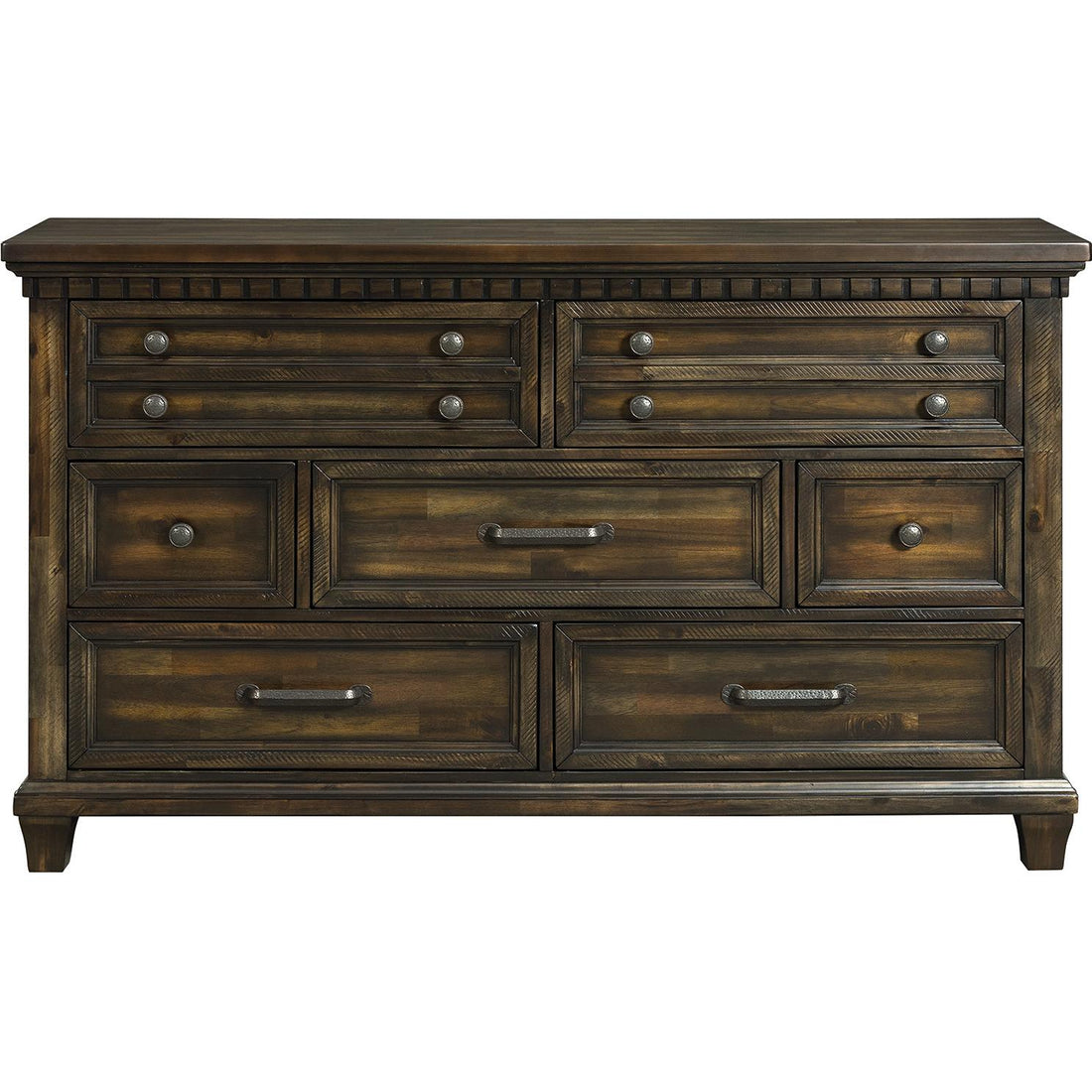  Elements International McCoy B-10530-5-DR 7-Drawer Dresser IMAGE 1