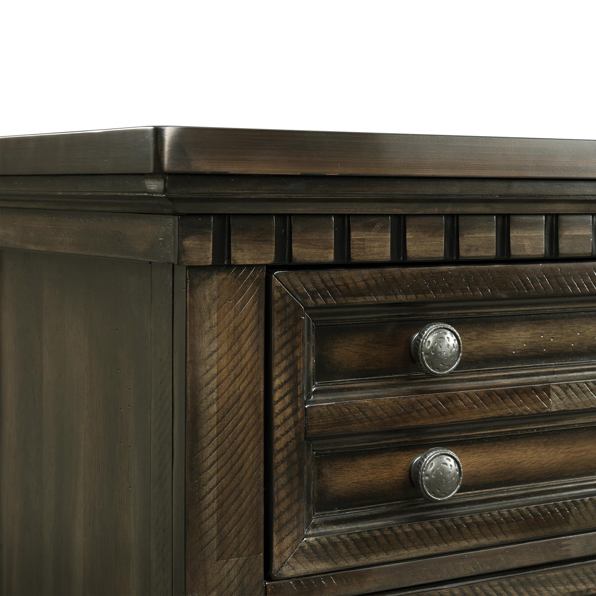  Elements International McCoy B-10530-5-DR 7-Drawer Dresser IMAGE 4