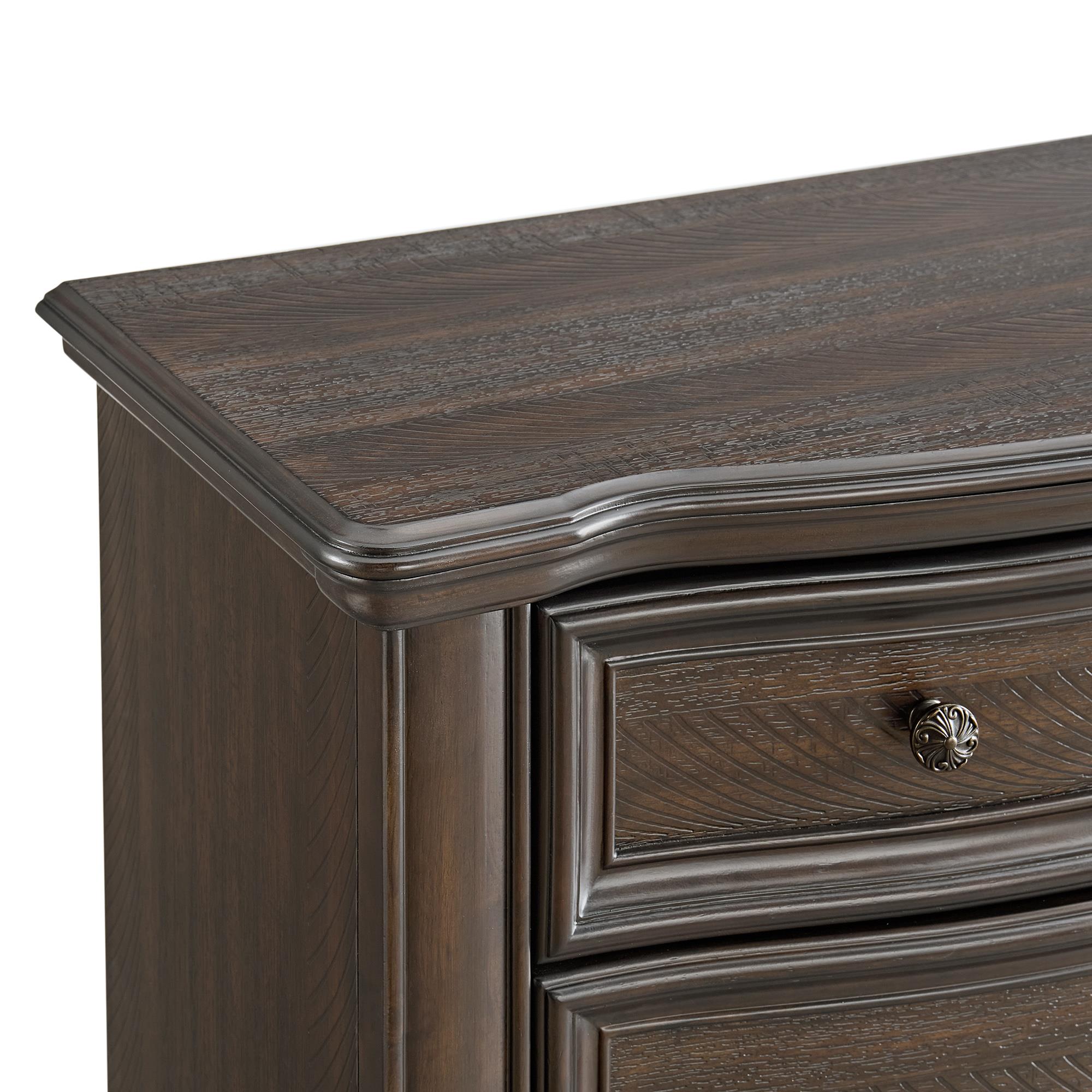  Elements International Brunswick B-13070-5-DR 7-Drawer Dresser IMAGE 7