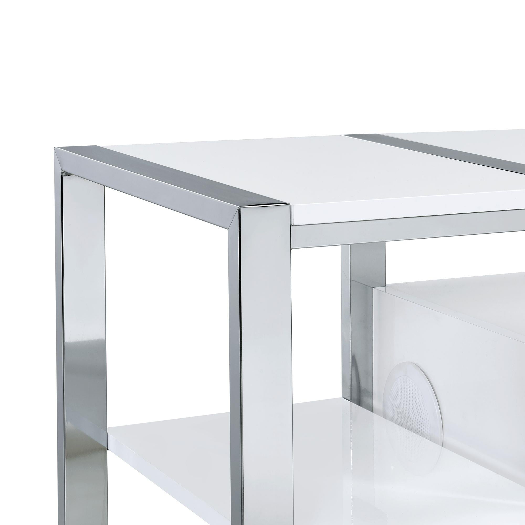  Elements International Midway LA-17270-7-FP 80" Tv Console IMAGE 6