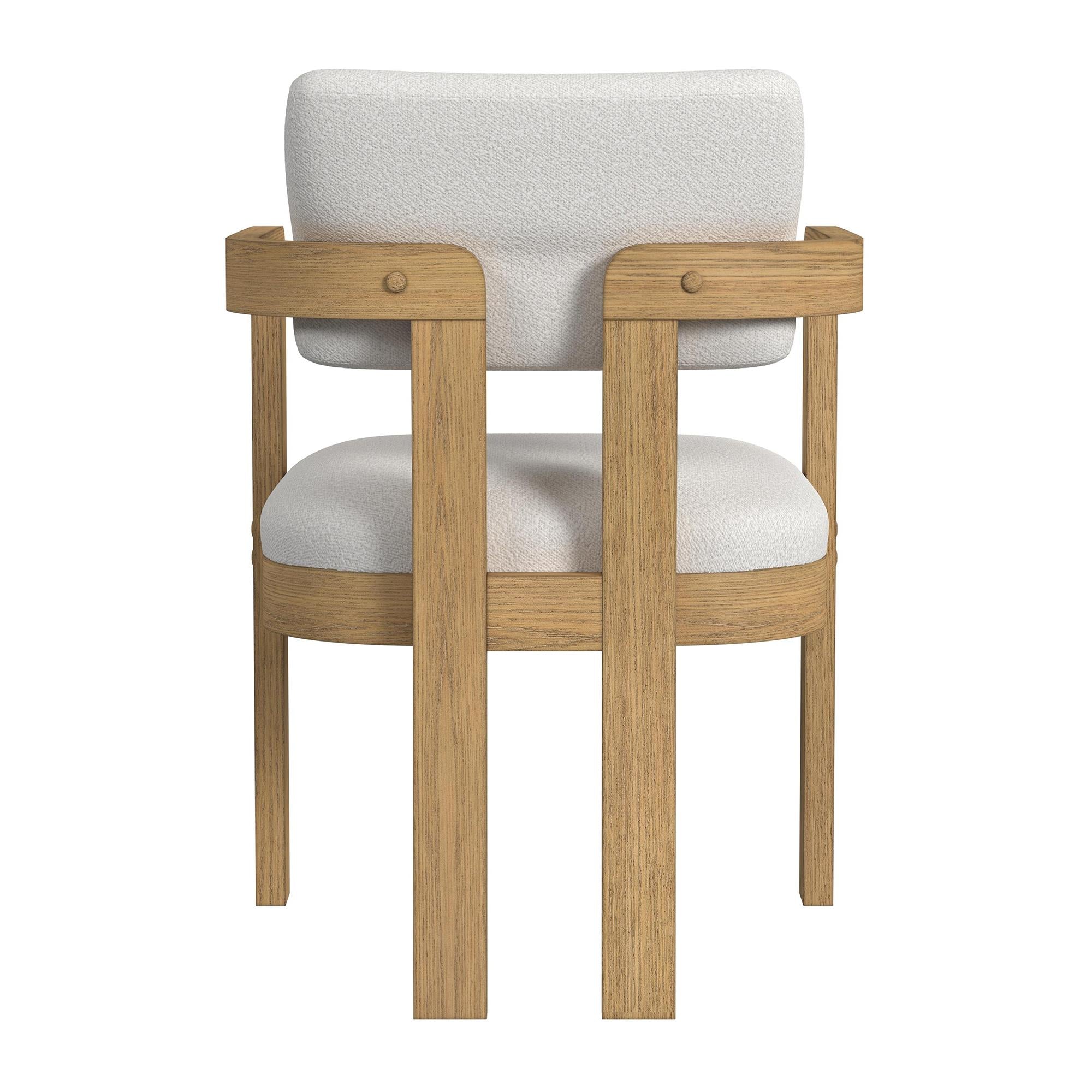  Elements International Portland D-1710-5-AC3 Arm Chair IMAGE 3