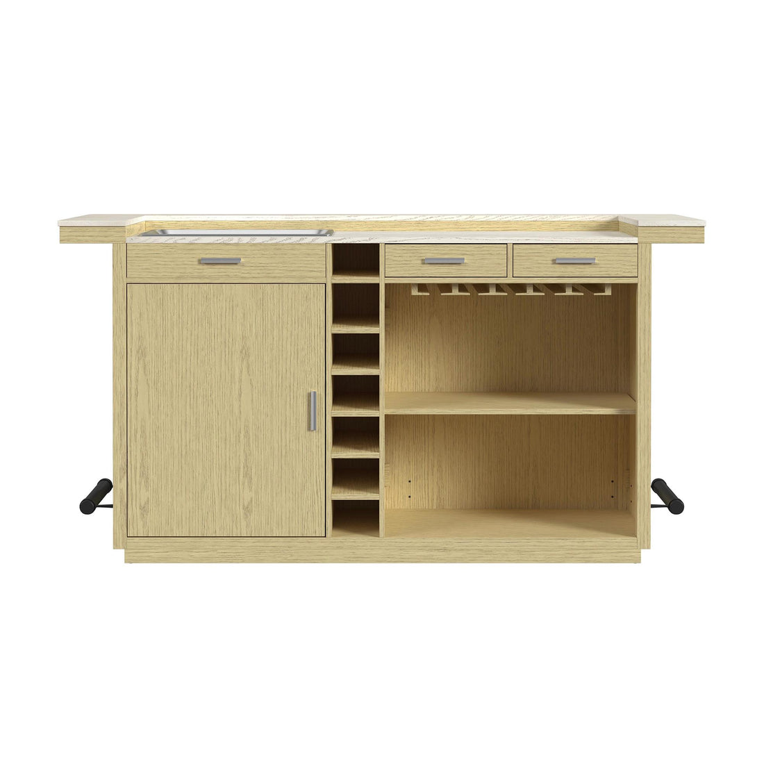  Elements International Cambrie DA-18010-6-BTC Bar Table IMAGE 1