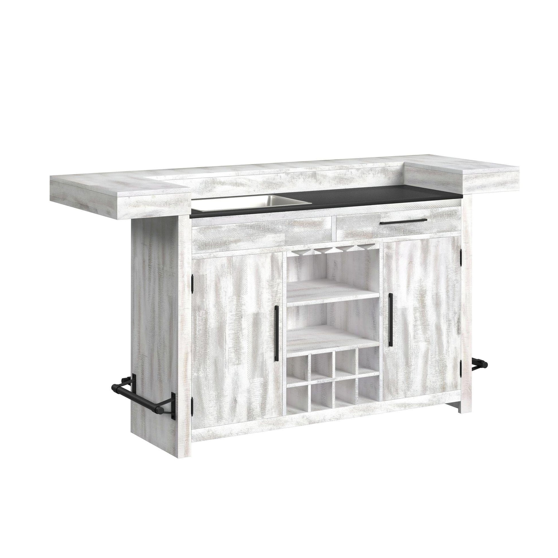  Elements International Rogen Rustic DA-12850-7-BT Bar Table IMAGE 1