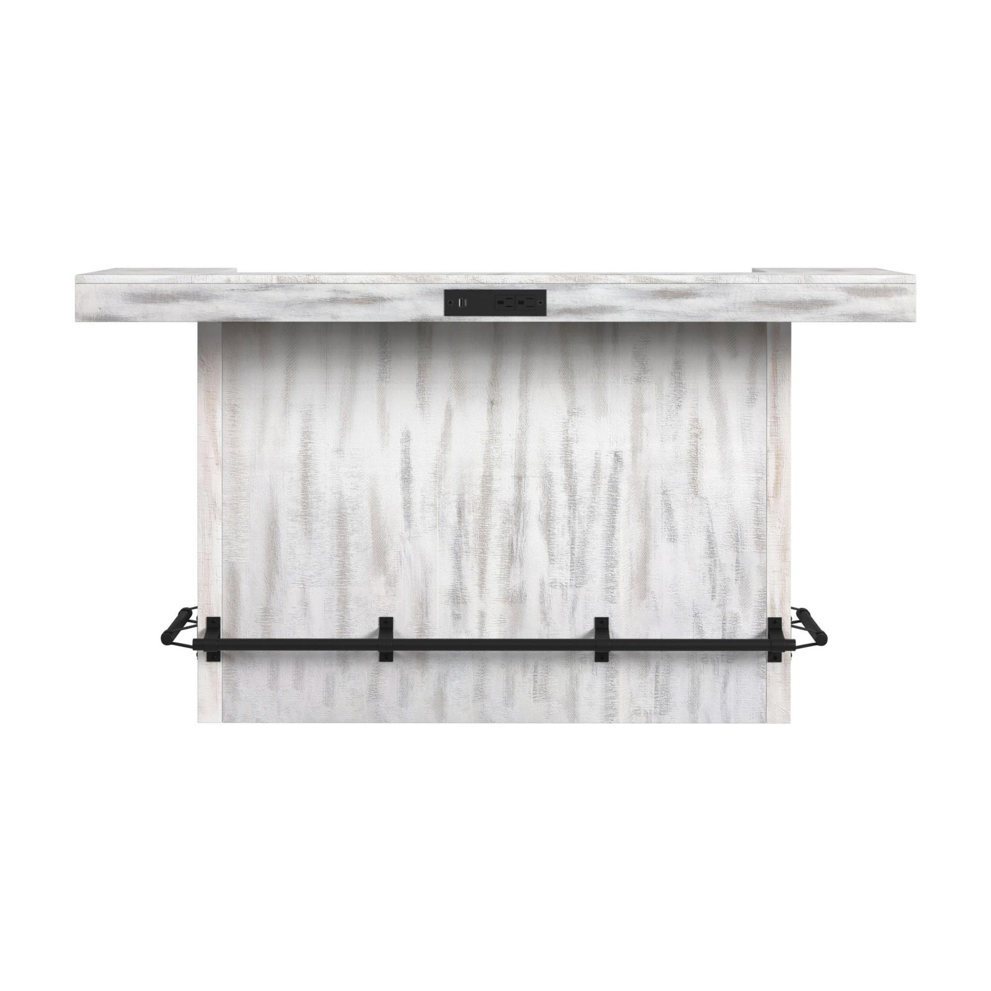  Elements International Rogen Rustic DA-12850-7-BT Bar Table IMAGE 4