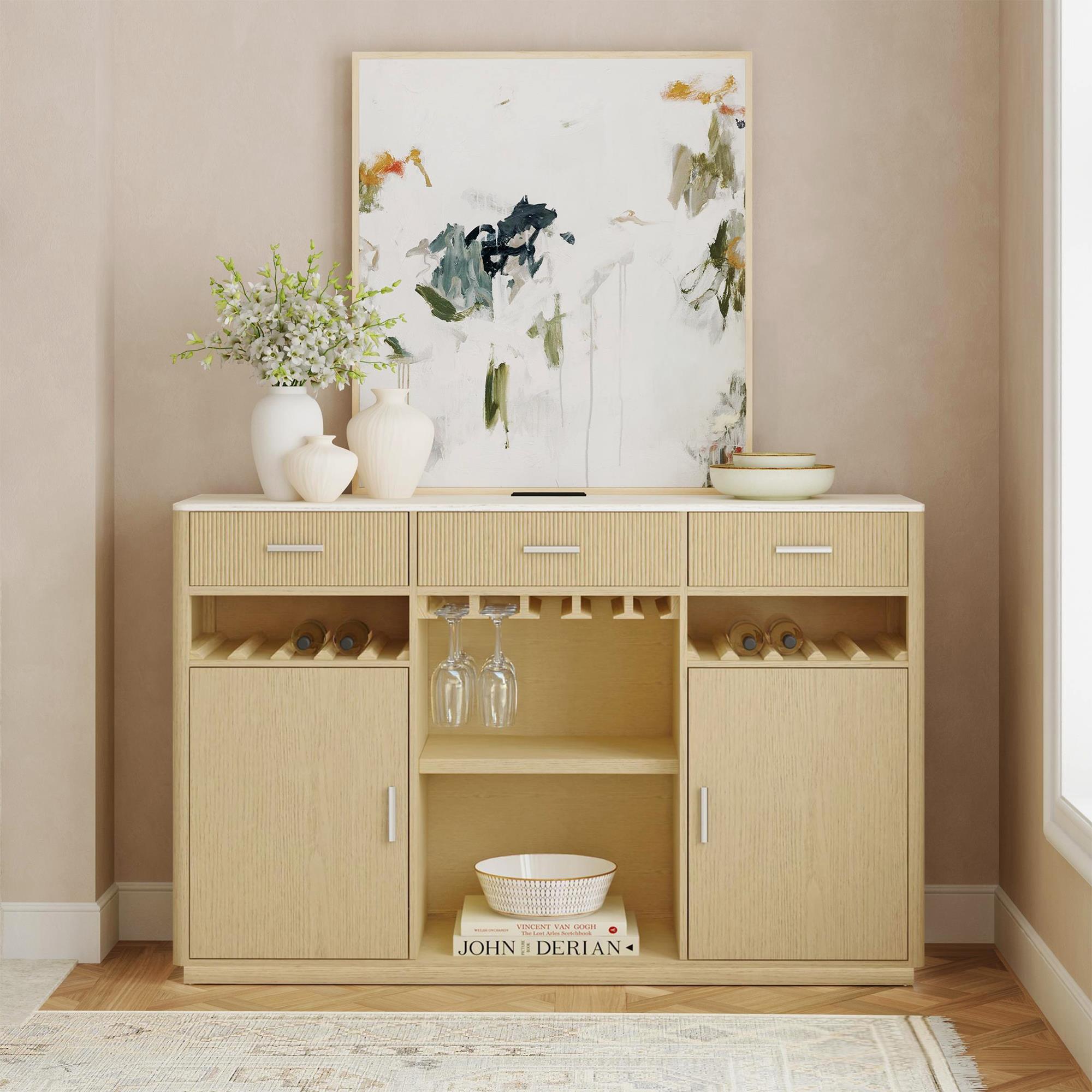  Elements International Cambrie DA-18010-6-BF Buffet IMAGE 4