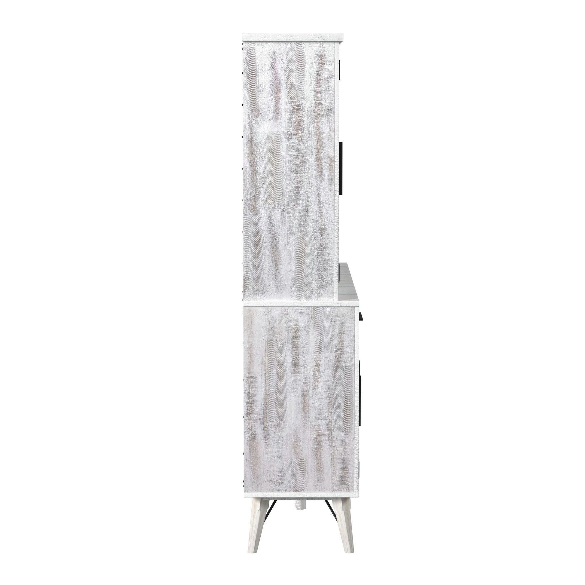 Elements International Rogen Rustic D-12850-7-BFHT Buffet & Hutch IMAGE 3