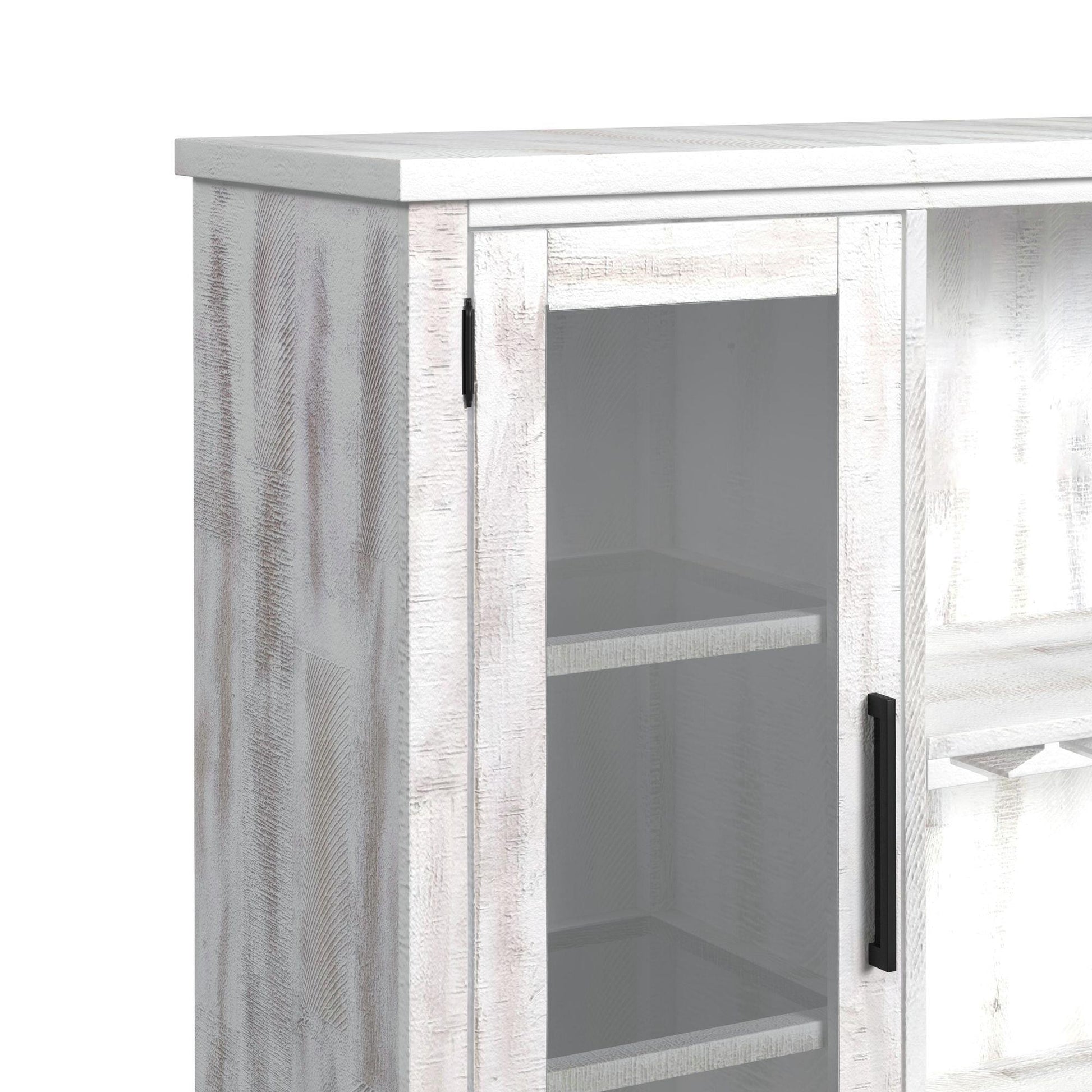  Elements International Rogen Rustic D-12850-7-BFHT Buffet & Hutch IMAGE 6