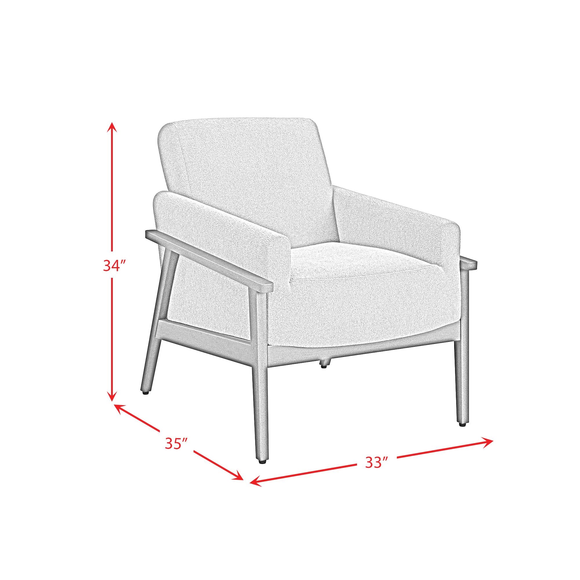  Elements International Ava U-15340-11242-100 Chair IMAGE 7