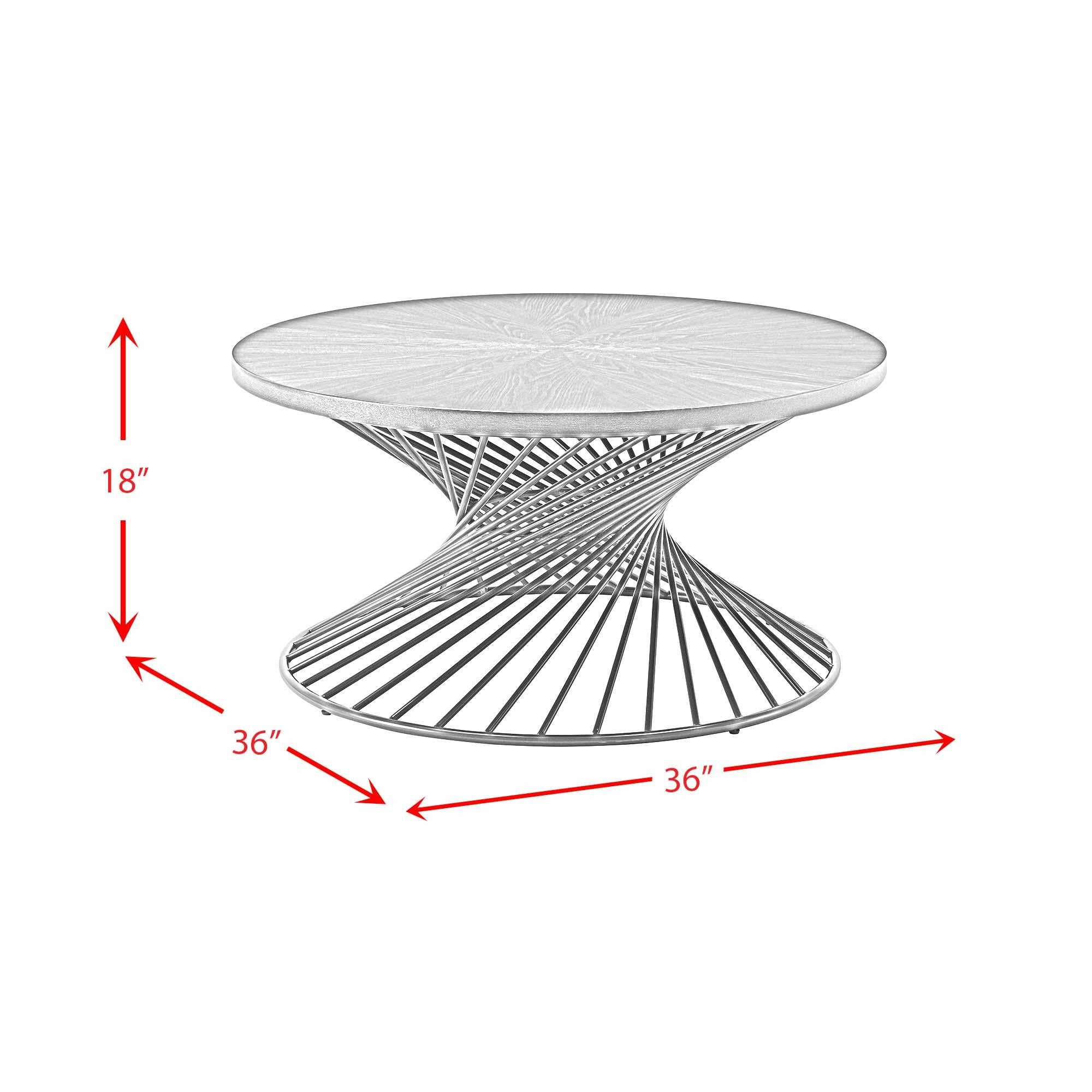  Elements International Terri CTTR800CT Coffee Table IMAGE 6