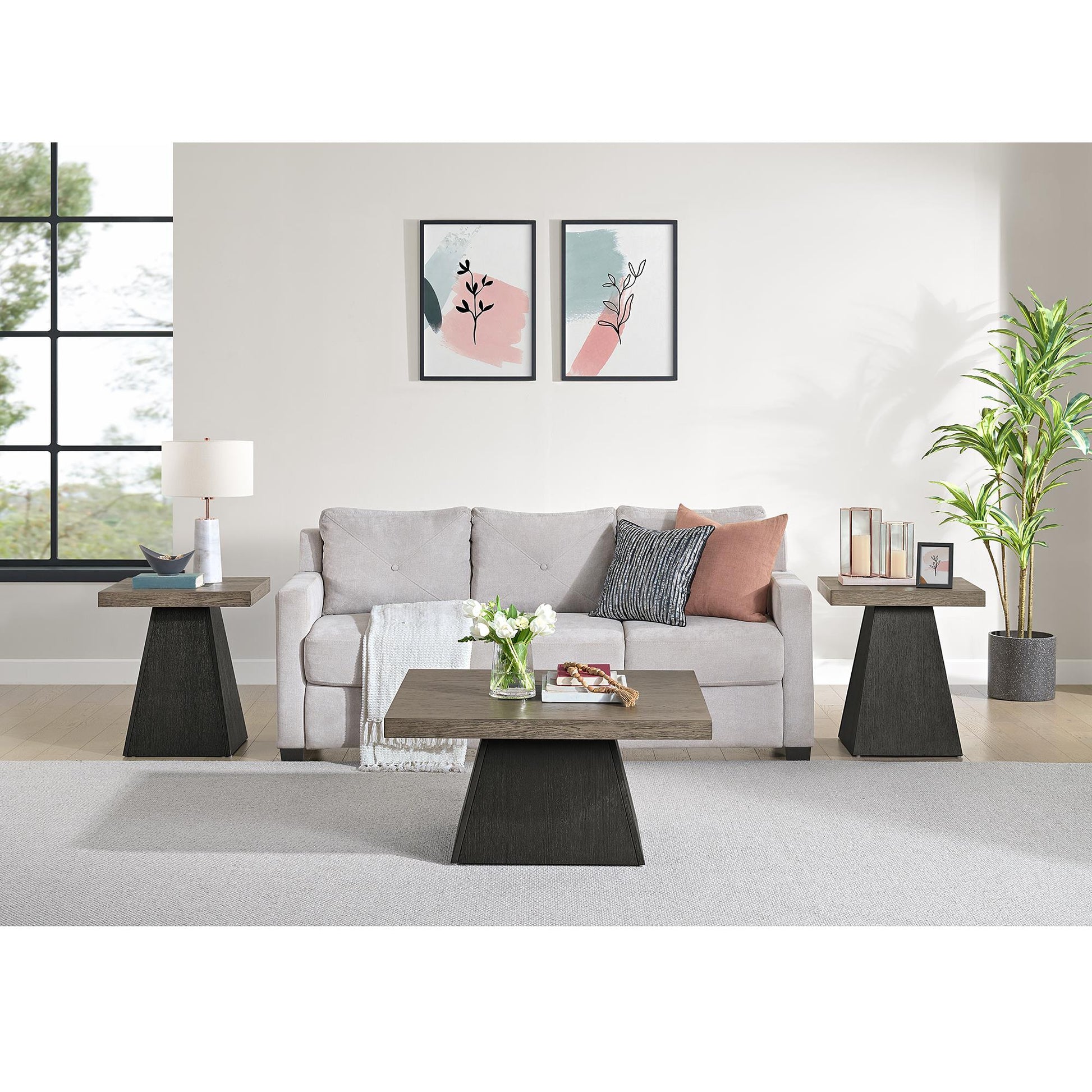 Elements International Jemma T-7570-5-CT Coffee Table IMAGE 3