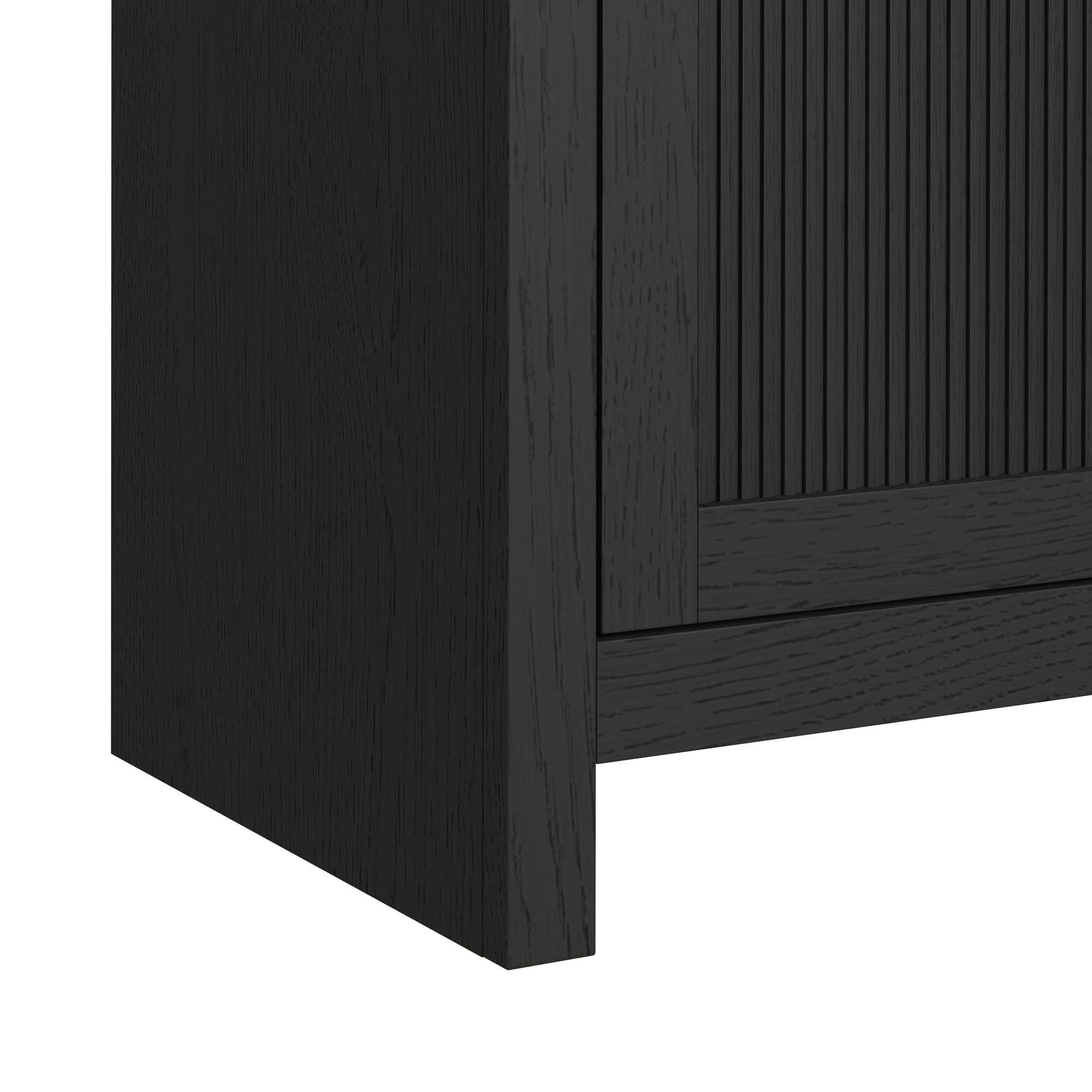  Elements International Ridgemont LA-14440-8W-FP Complete 60" Fireplace Cabinet IMAGE 6