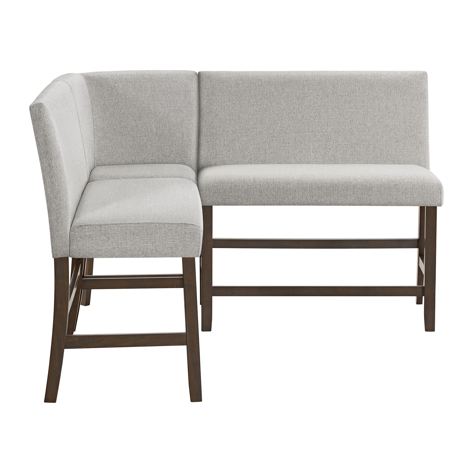  Elements International Seneca D-7670-5-CCBNC Counter 3 pc Corner Bench IMAGE 2