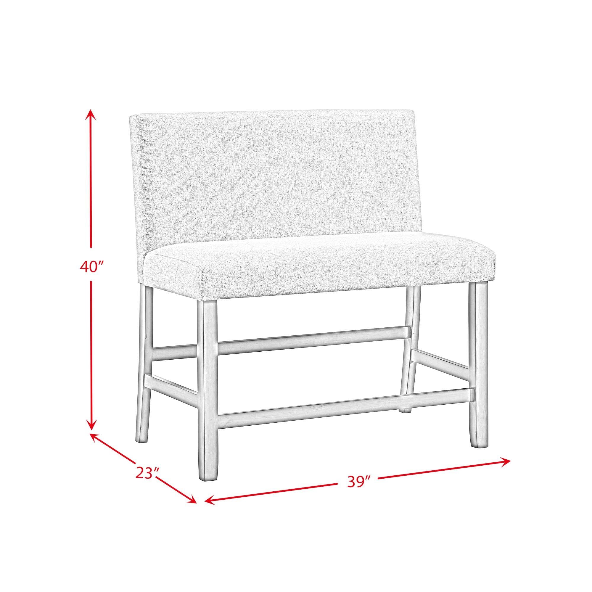  Elements International Seneca D-7670-5-CBN2 Counter Bench IMAGE 9