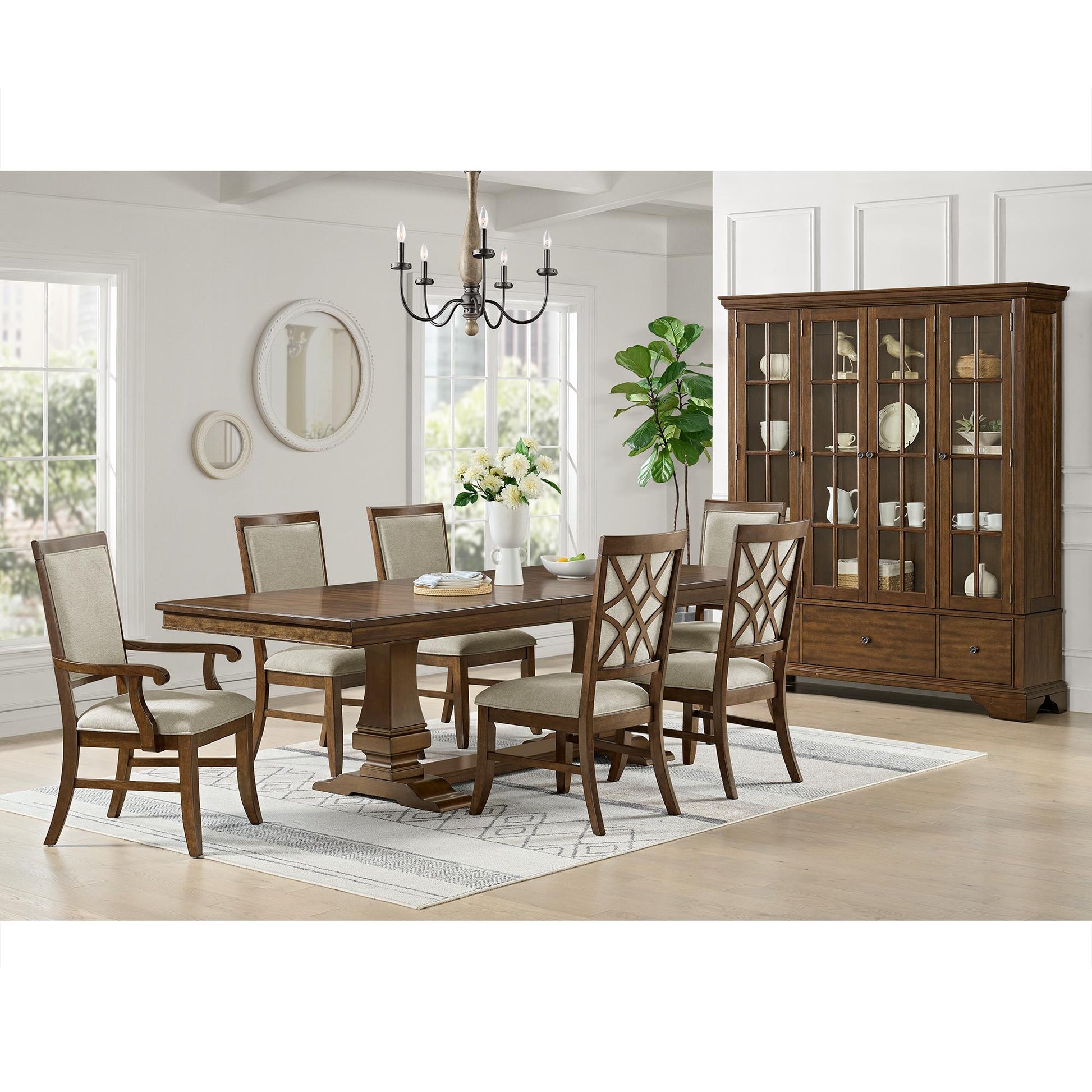  Elements International Phillipe D-5210-5-CRB Curio Base IMAGE 3