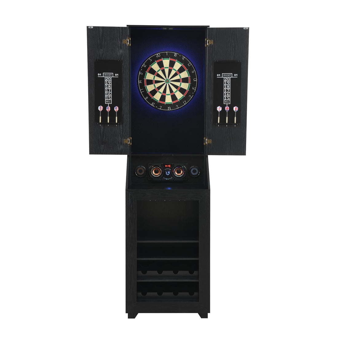  Elements International Hurricanes G-17920-8-DBCE Dartboard Cabinet IMAGE 1