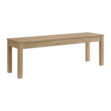  Elements International Eleanor D-6460-5-BN Dining Bench IMAGE 1