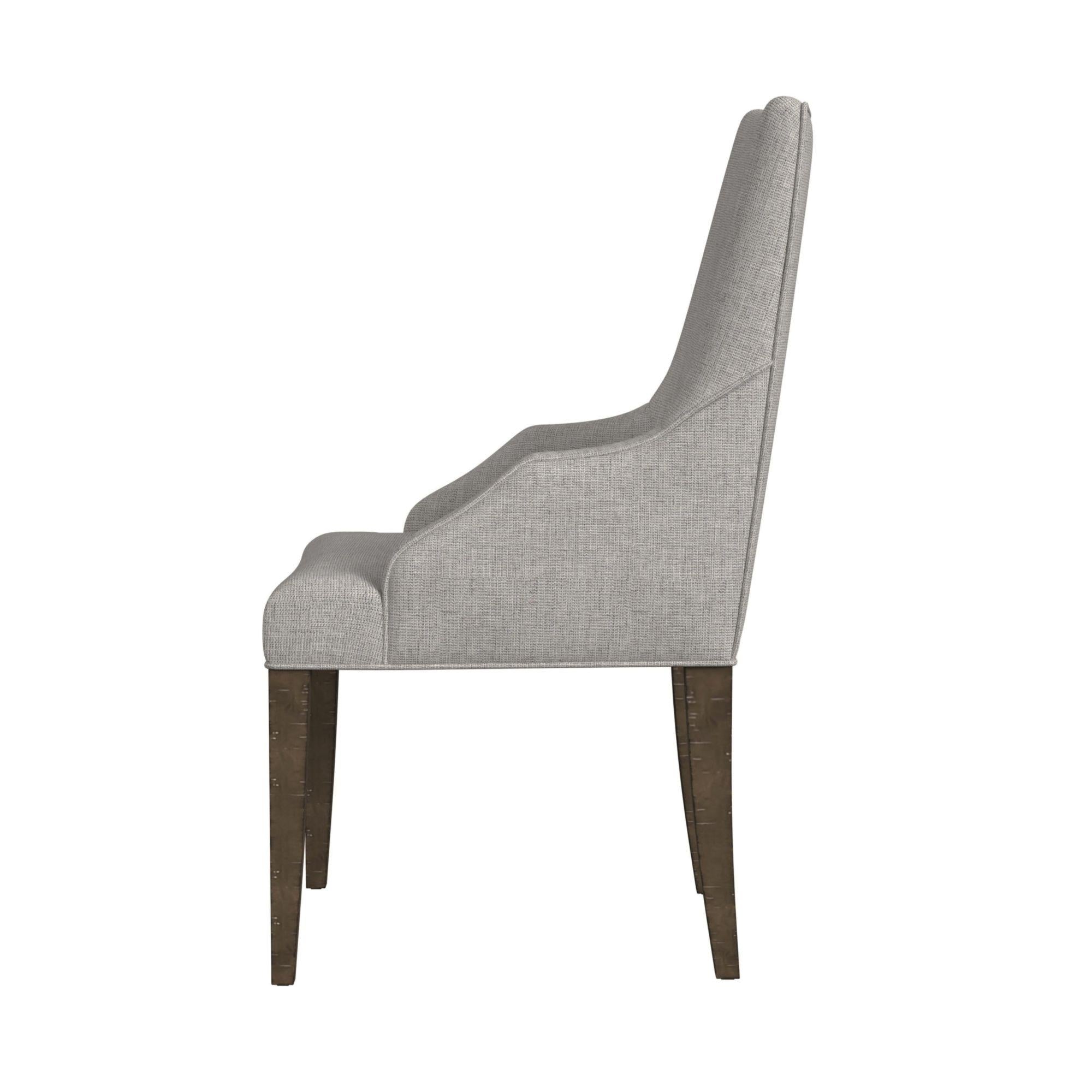  Elements International Yellowstone D-12830-3-AC Dining Host Chair IMAGE 3