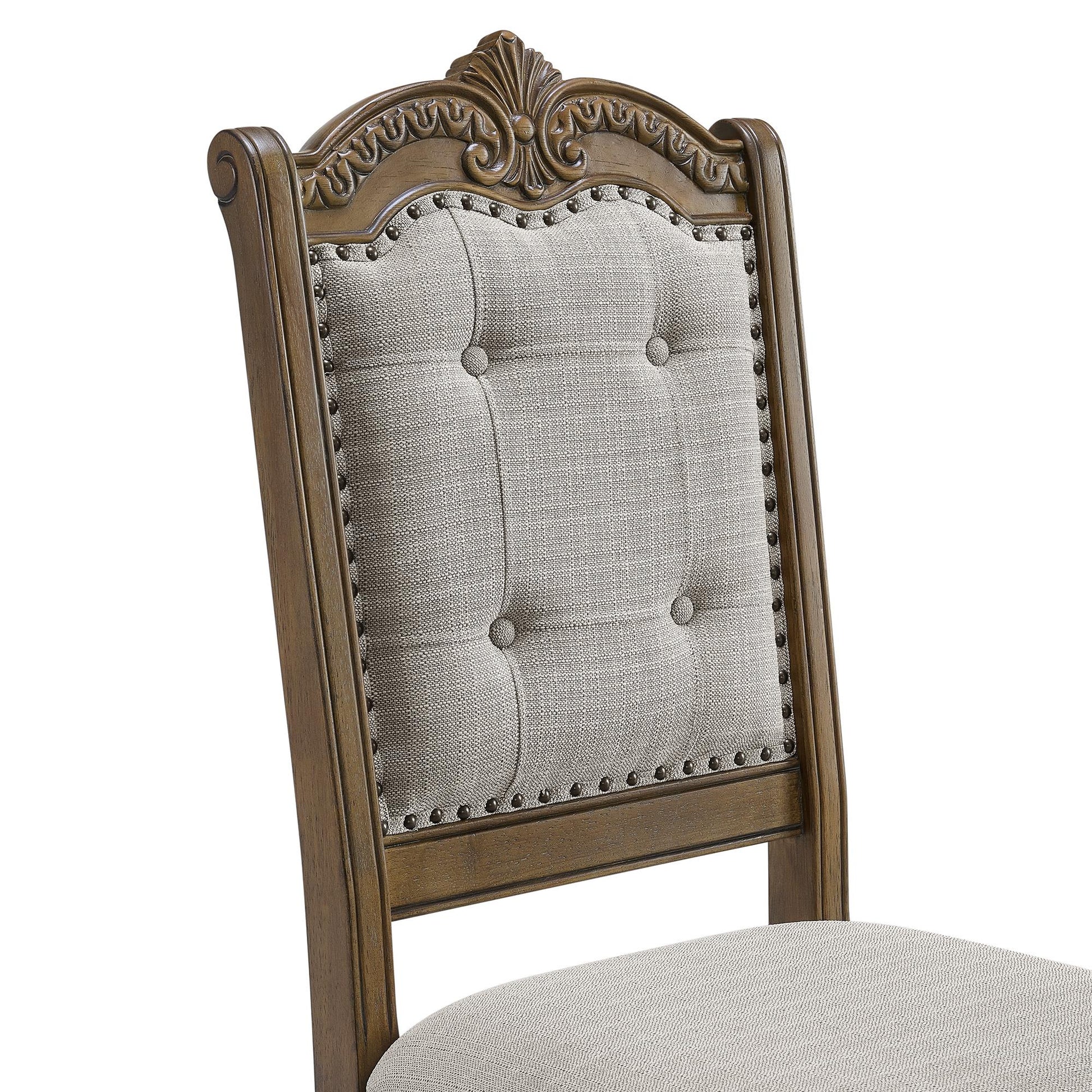  Elements International Madison Park D-10460-5-SC Dining Side Chair IMAGE 4