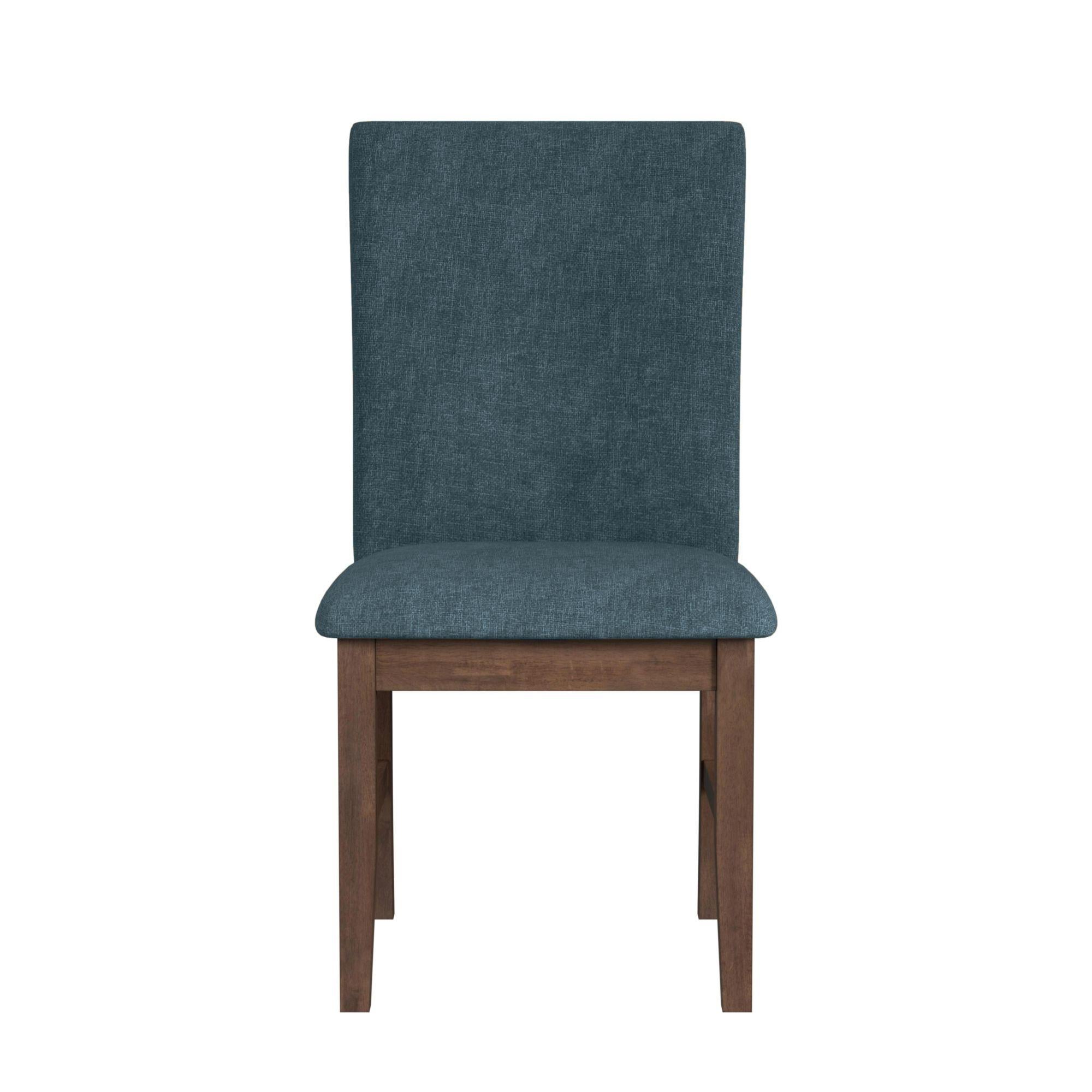  Elements International Santa Barbara D-16550-5-SCB Dining Side Chair IMAGE 2