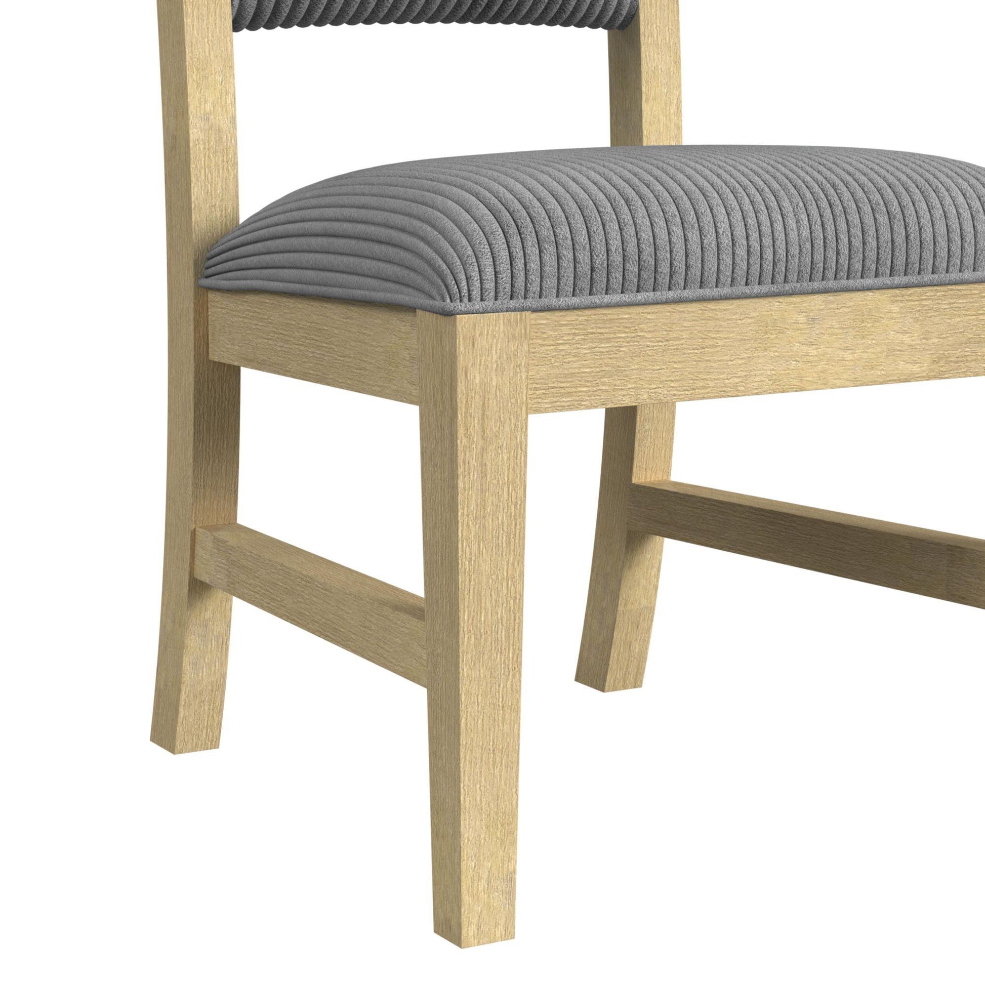  Elements International Ridgemont D-14440-6-SC Dining Side Chair IMAGE 6