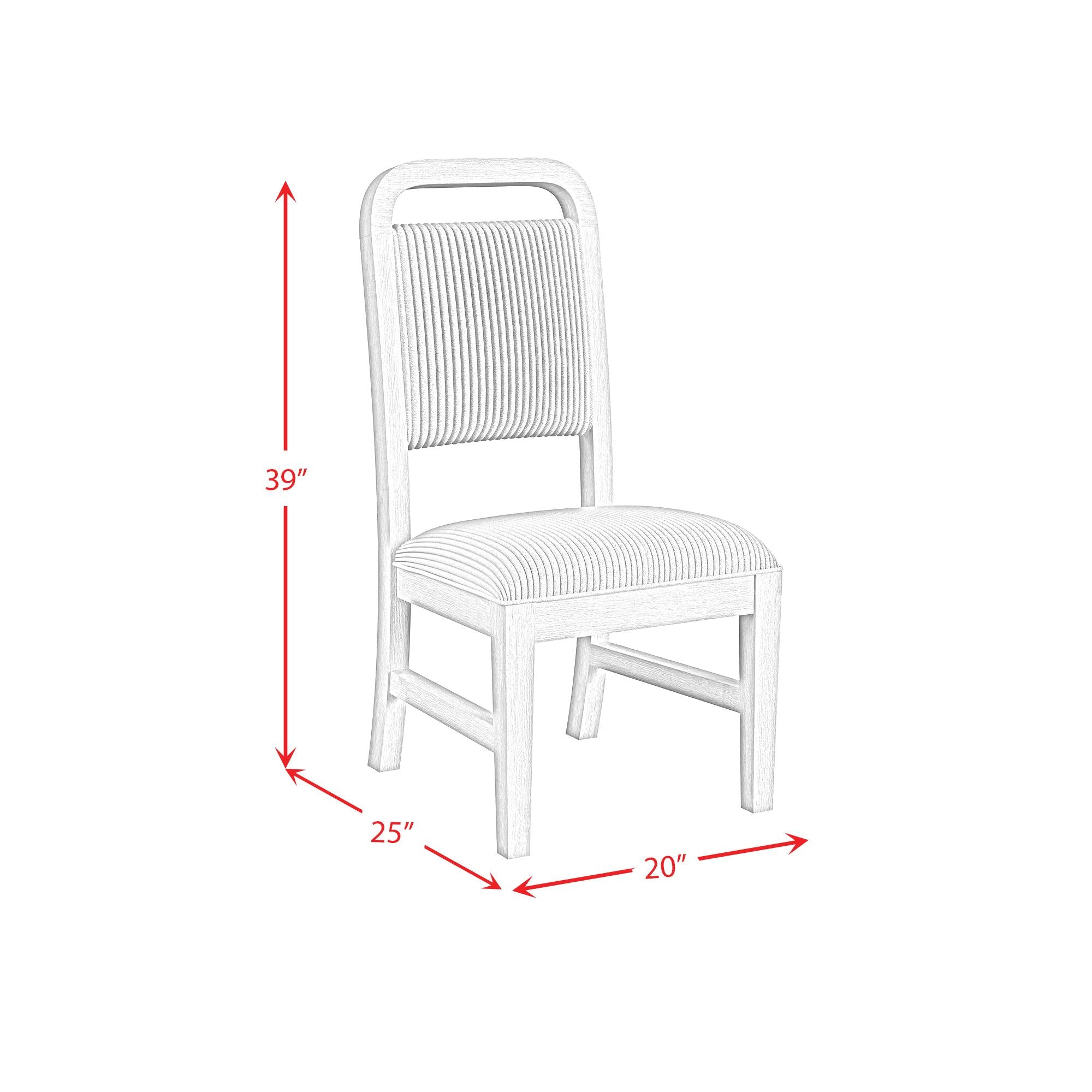  Elements International Ridgemont D-14440-6-SC2 Dining Side Chair IMAGE 11