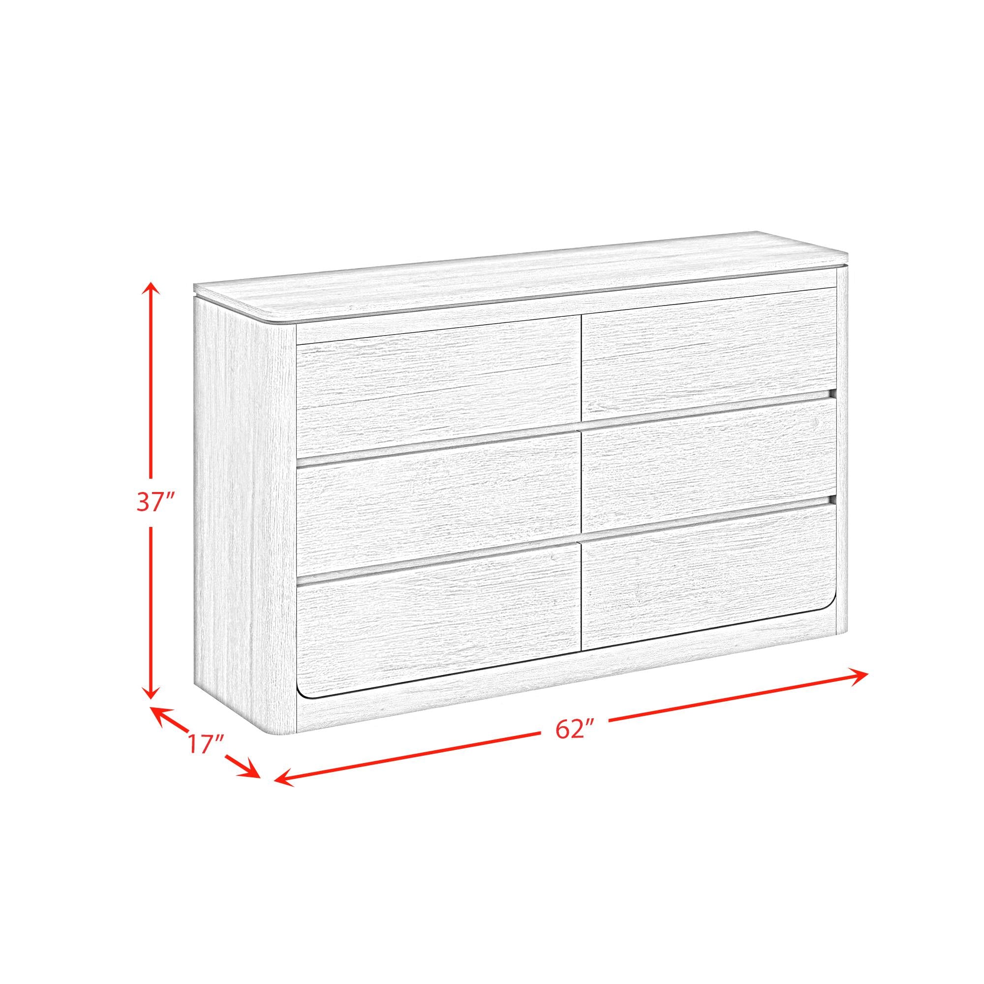  Elements International Rosalie B-16860-8-DR Dresser IMAGE 7