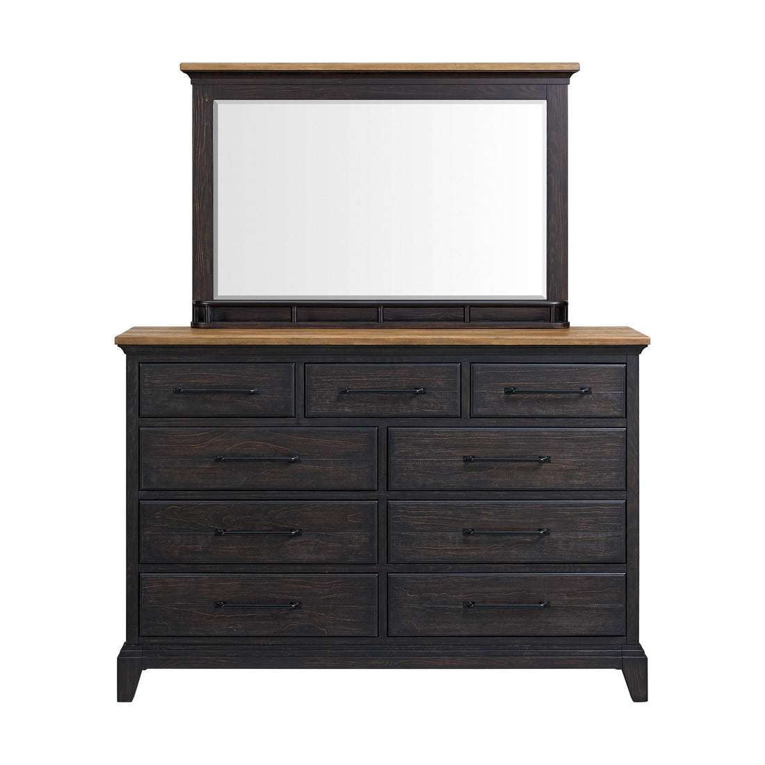  Elements International Montrose B-16670-5-DRMR Dresser And Mirror IMAGE 1