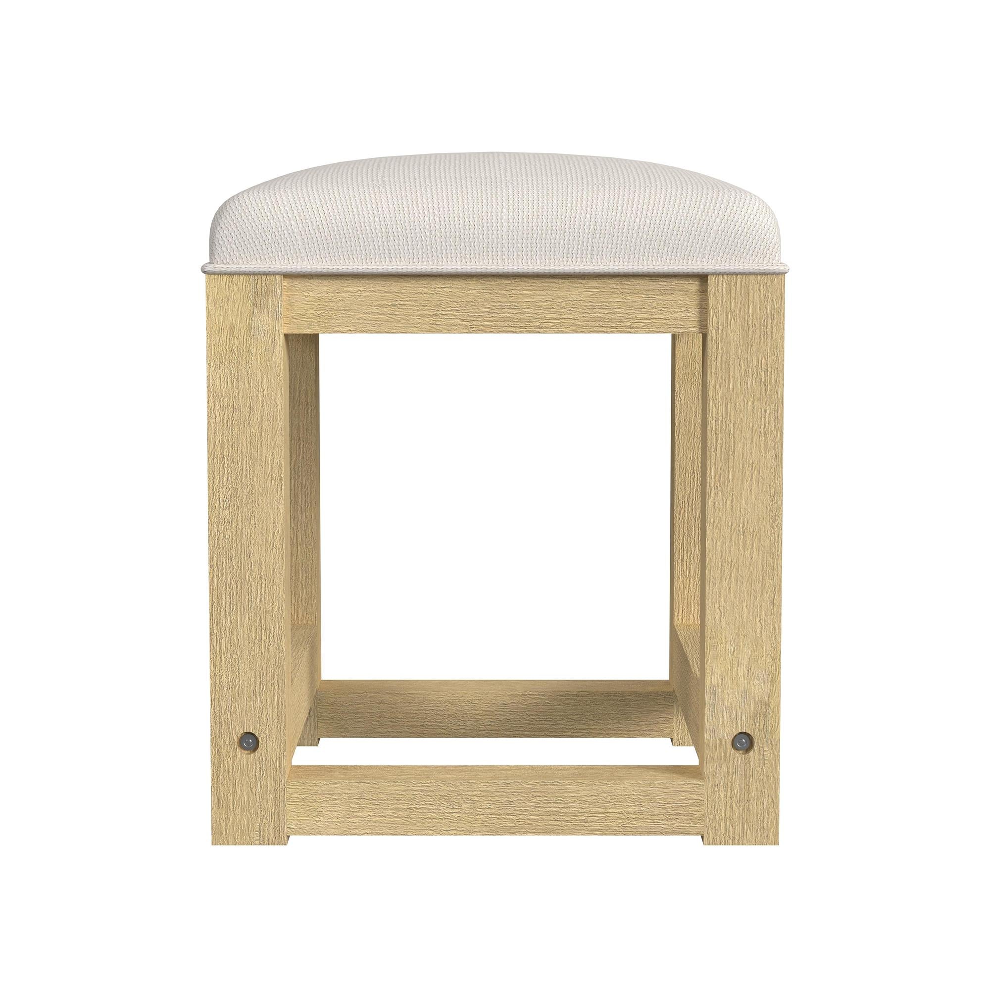  Elements International Ridgemont V-14440-6-DST Dressing Stool IMAGE 2