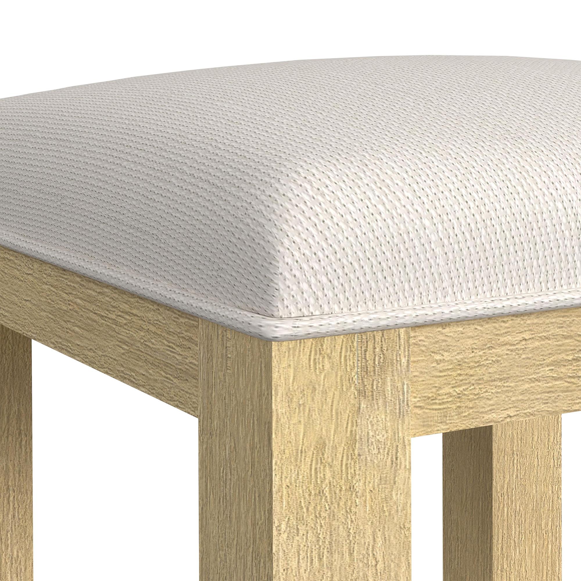  Elements International Ridgemont V-14440-6-DST Dressing Stool IMAGE 4