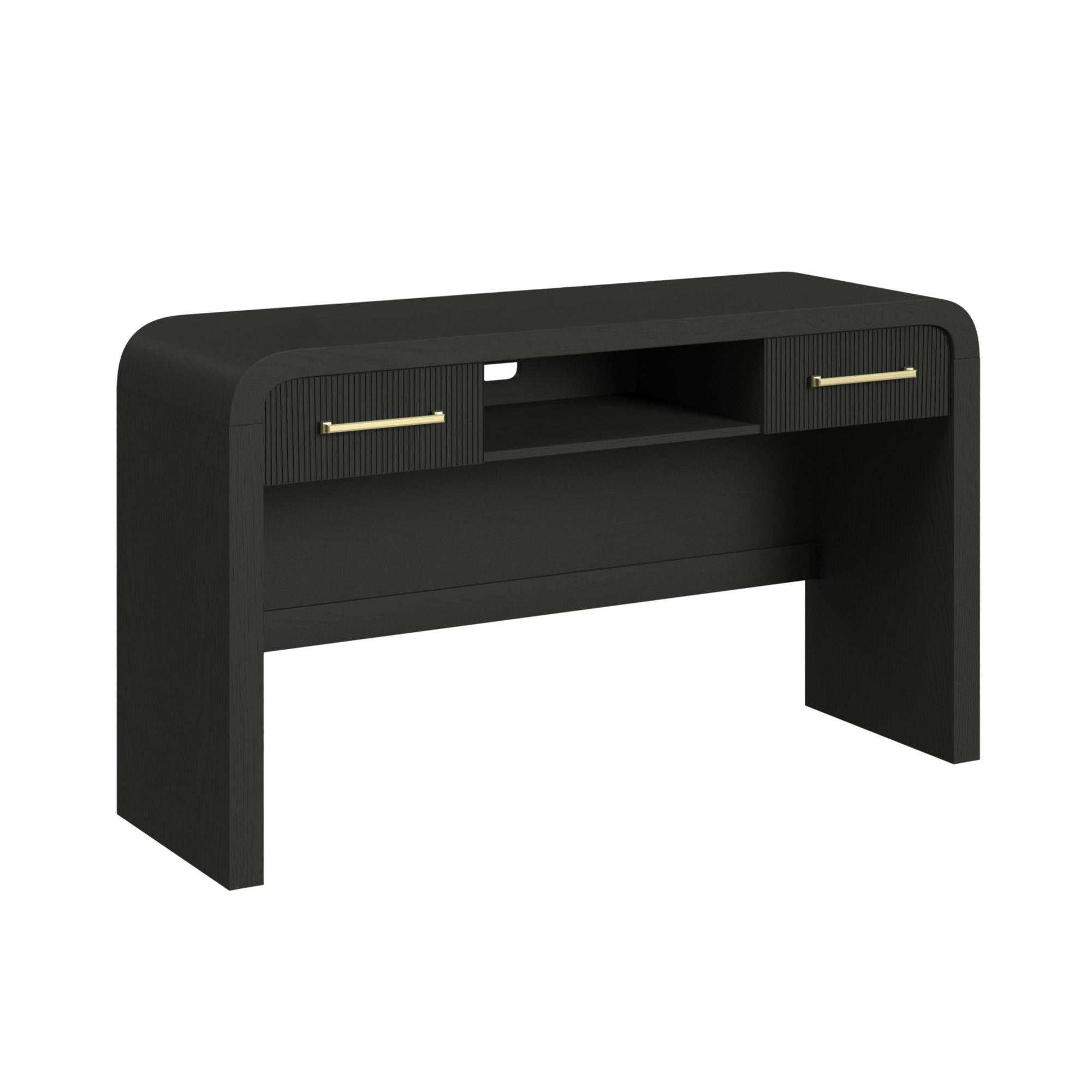  Elements International Ridgemont V-14440-8W-DT Dressing Table IMAGE 1