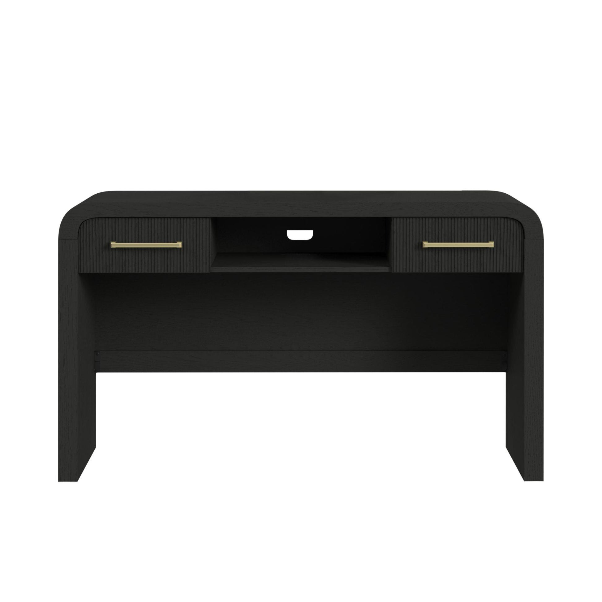  Elements International Ridgemont V-14440-8W-DT Dressing Table IMAGE 2