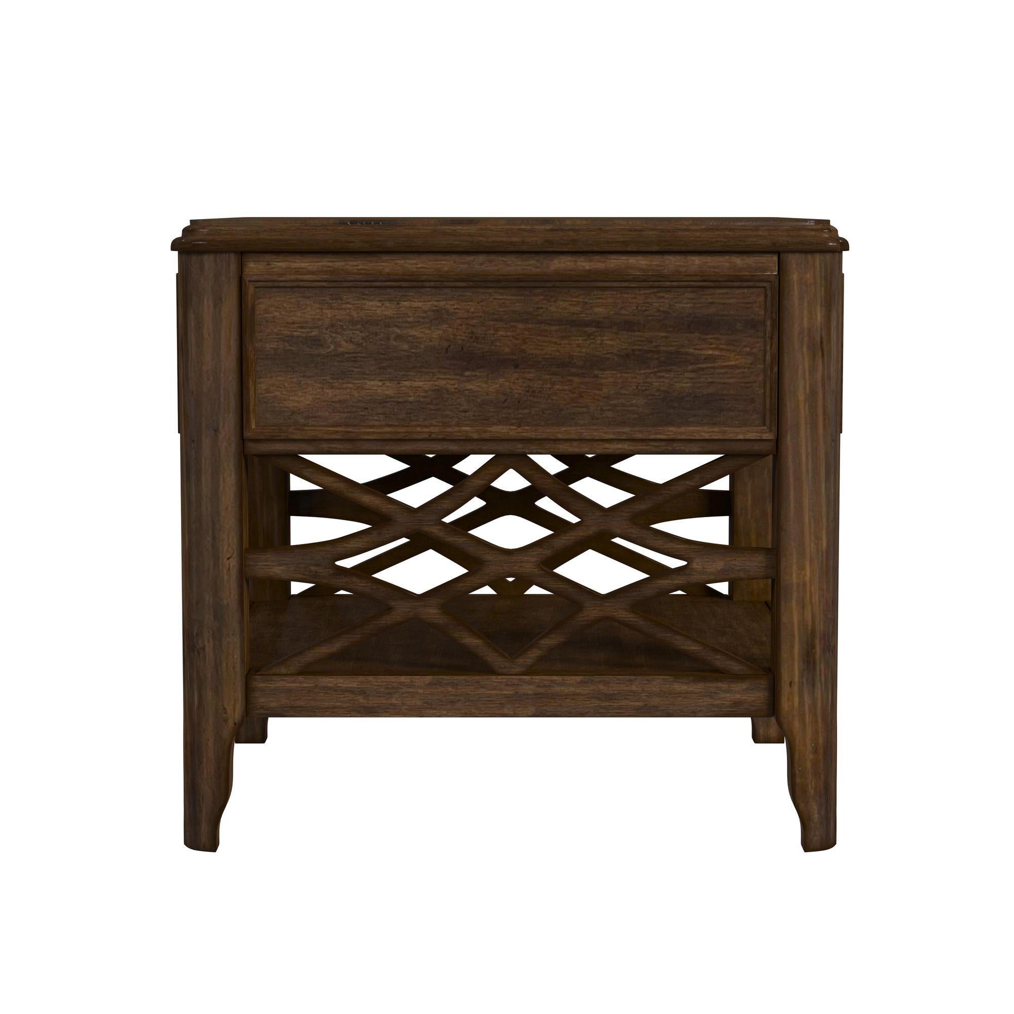  Elements International Phillipe T-5210-5-ET End Table IMAGE 3