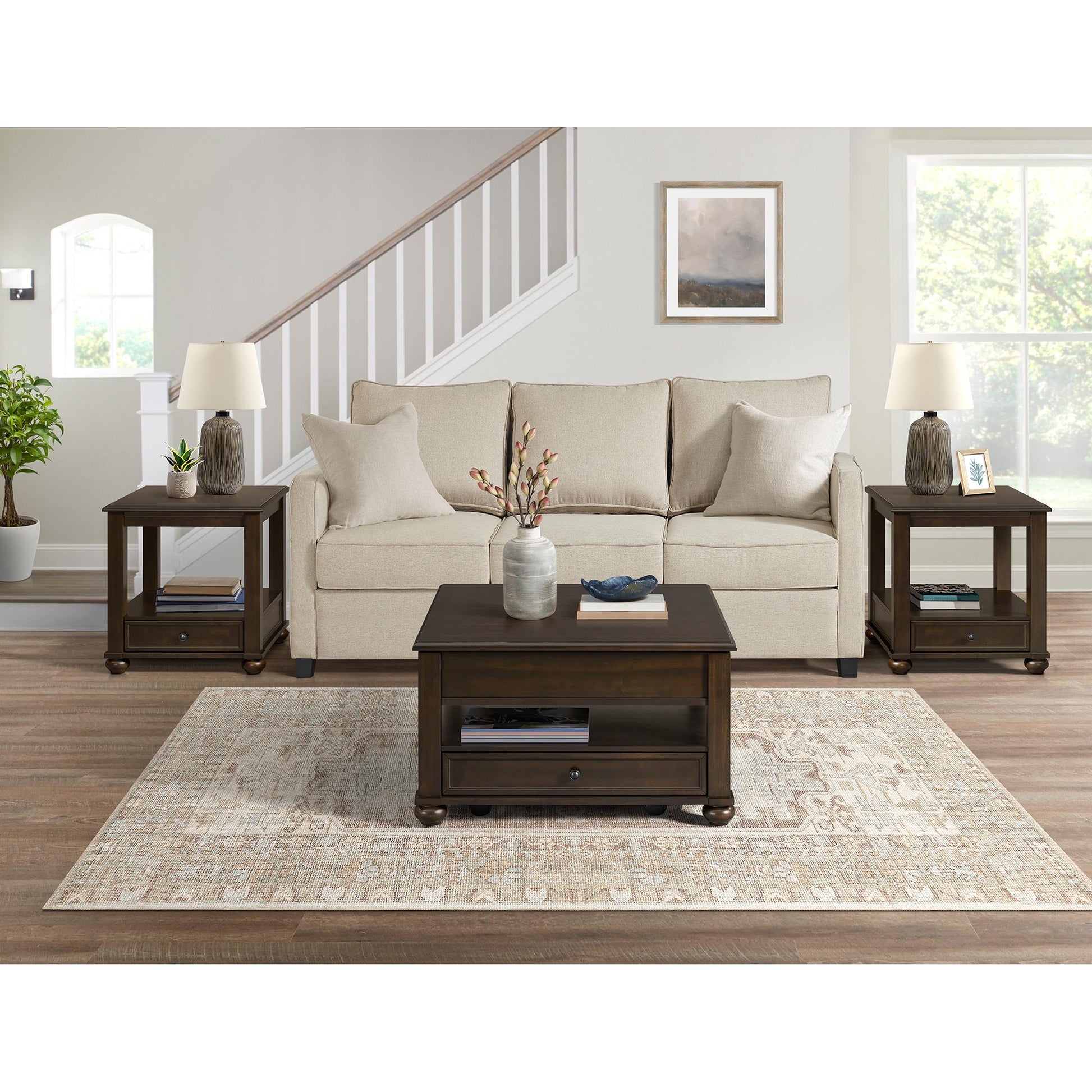 Elements International Wagner T-15740-5-ET End Table IMAGE 4