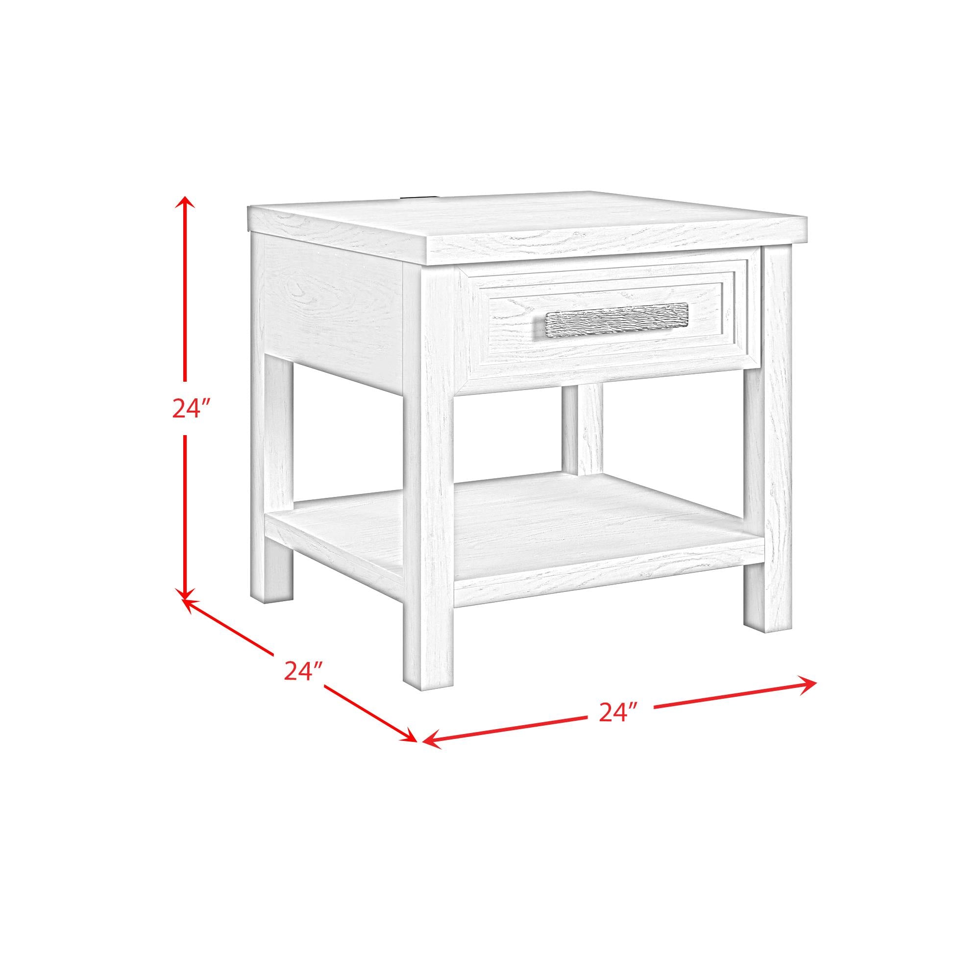  Elements International Avalanche T-11600-7-ET End Table IMAGE 10