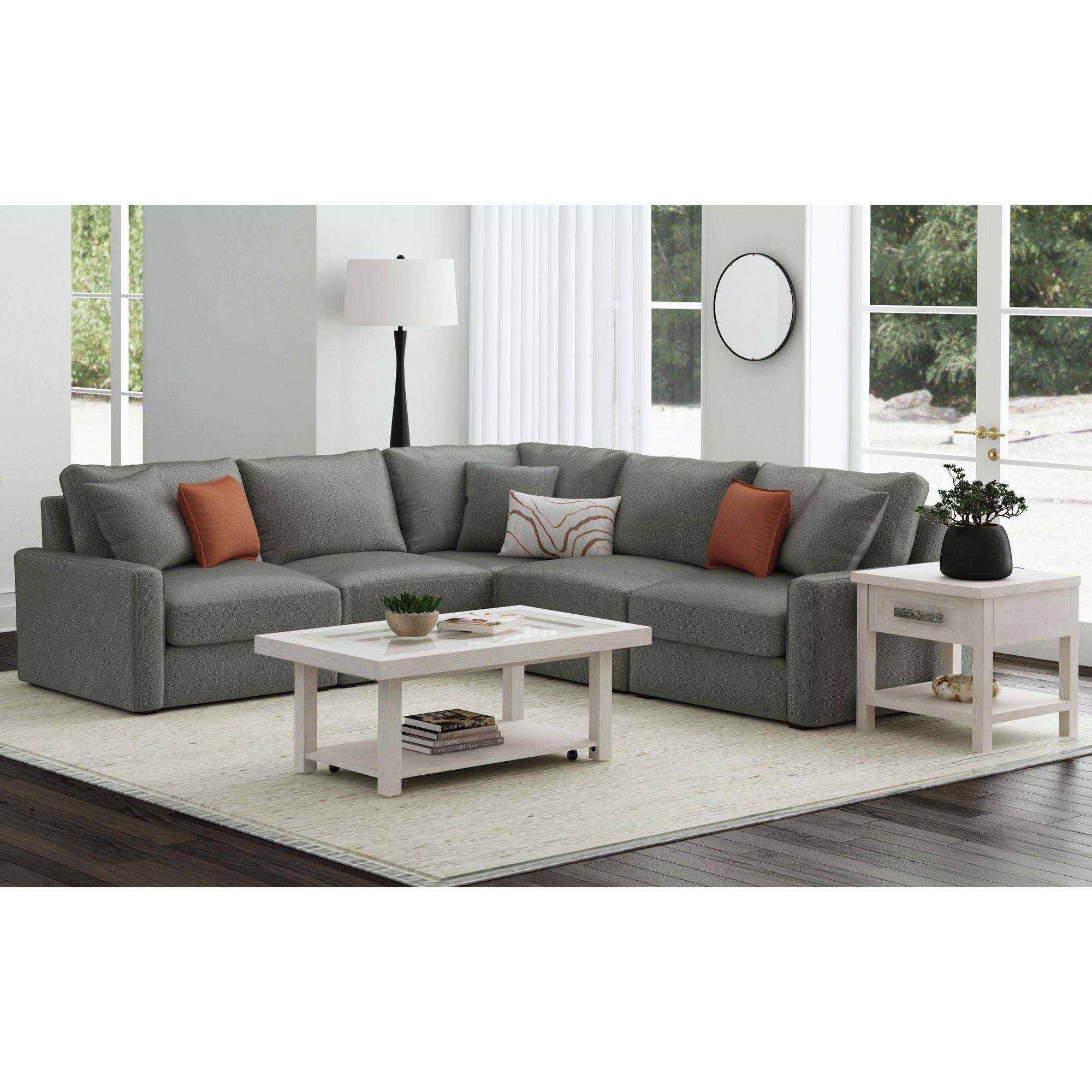  Elements International Avalanche T-11600-7-ET End Table IMAGE 3
