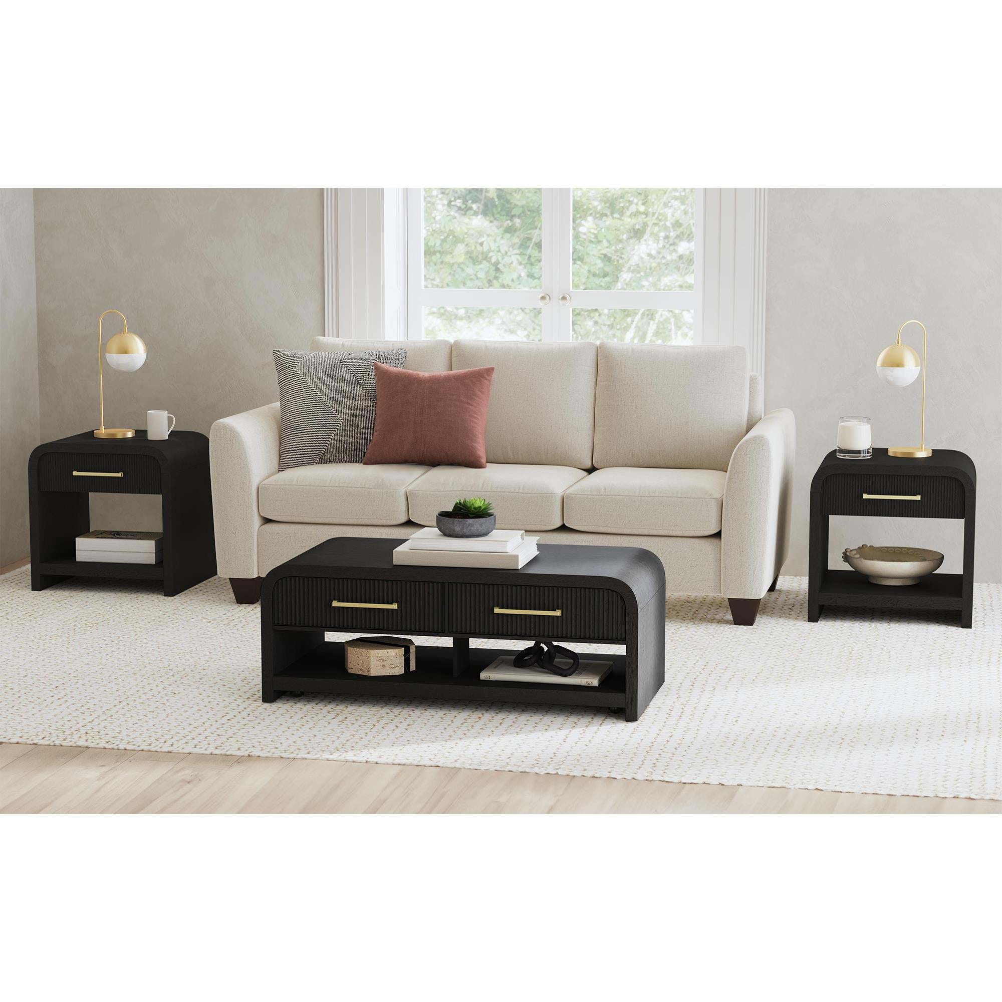  Elements International Ridgemont T-14440-8W-ET End Table IMAGE 3