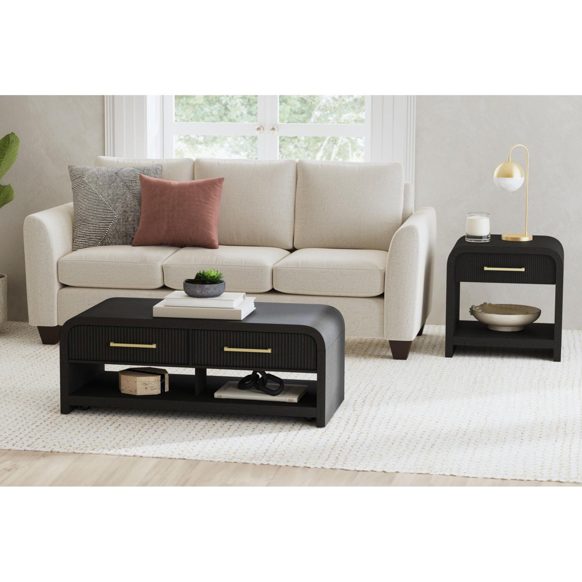  Elements International Ridgemont T-14440-8W-ET End Table IMAGE 4