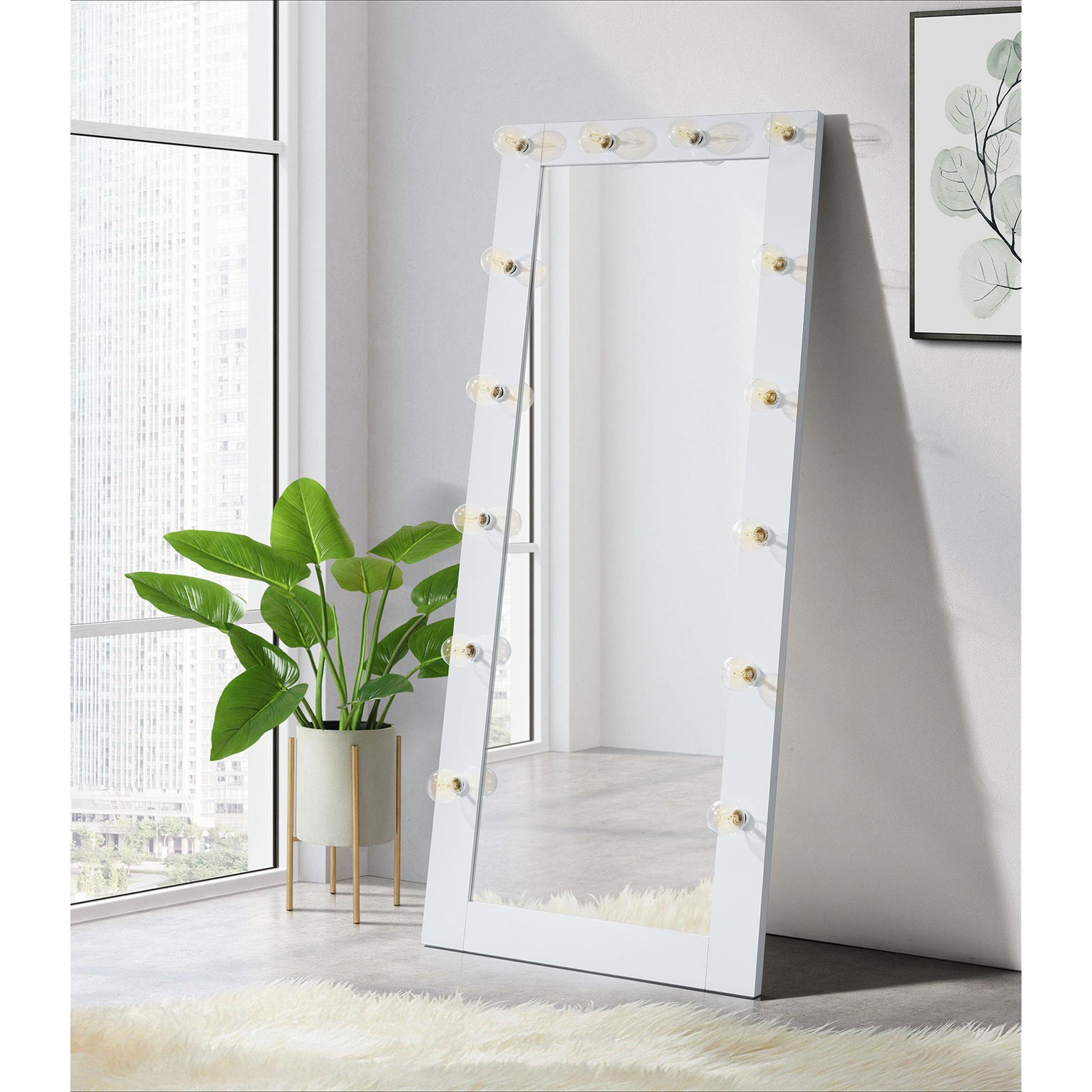  Elements International Lindy CVLY700FM2PC Floor Mirror IMAGE 4