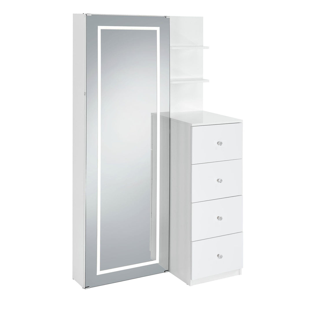  Elements International Vancouver A-17310-7-FM Floor Mirror IMAGE 1