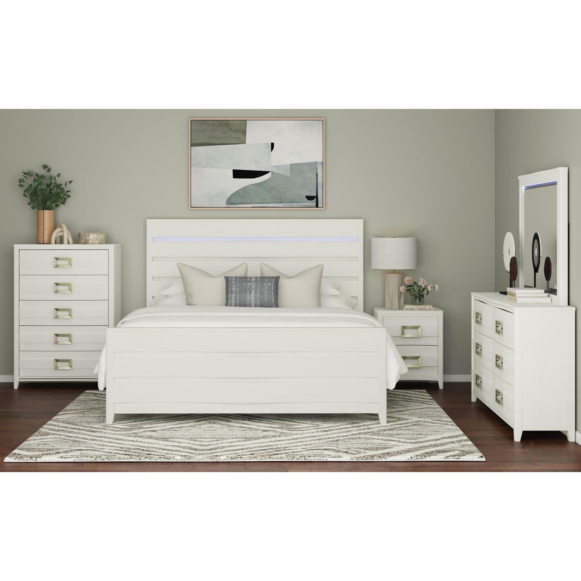  Elements International Tobias B-15990-7-FBL Full Bed IMAGE 3