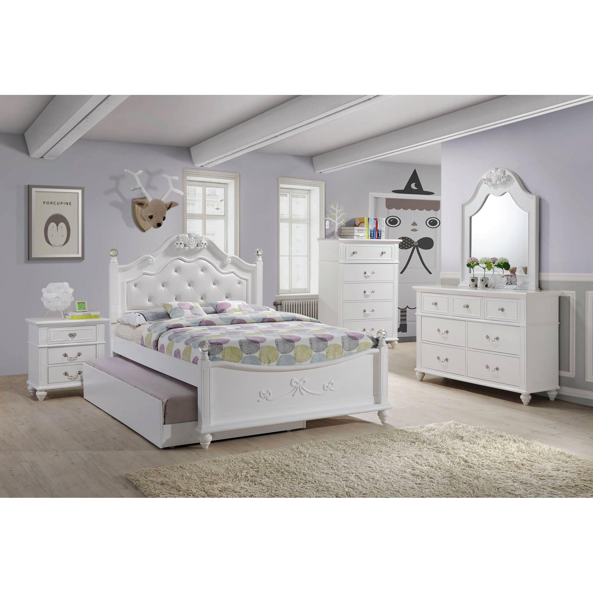  Elements International Alana AN700FTB Full Platform Bed IMAGE 3